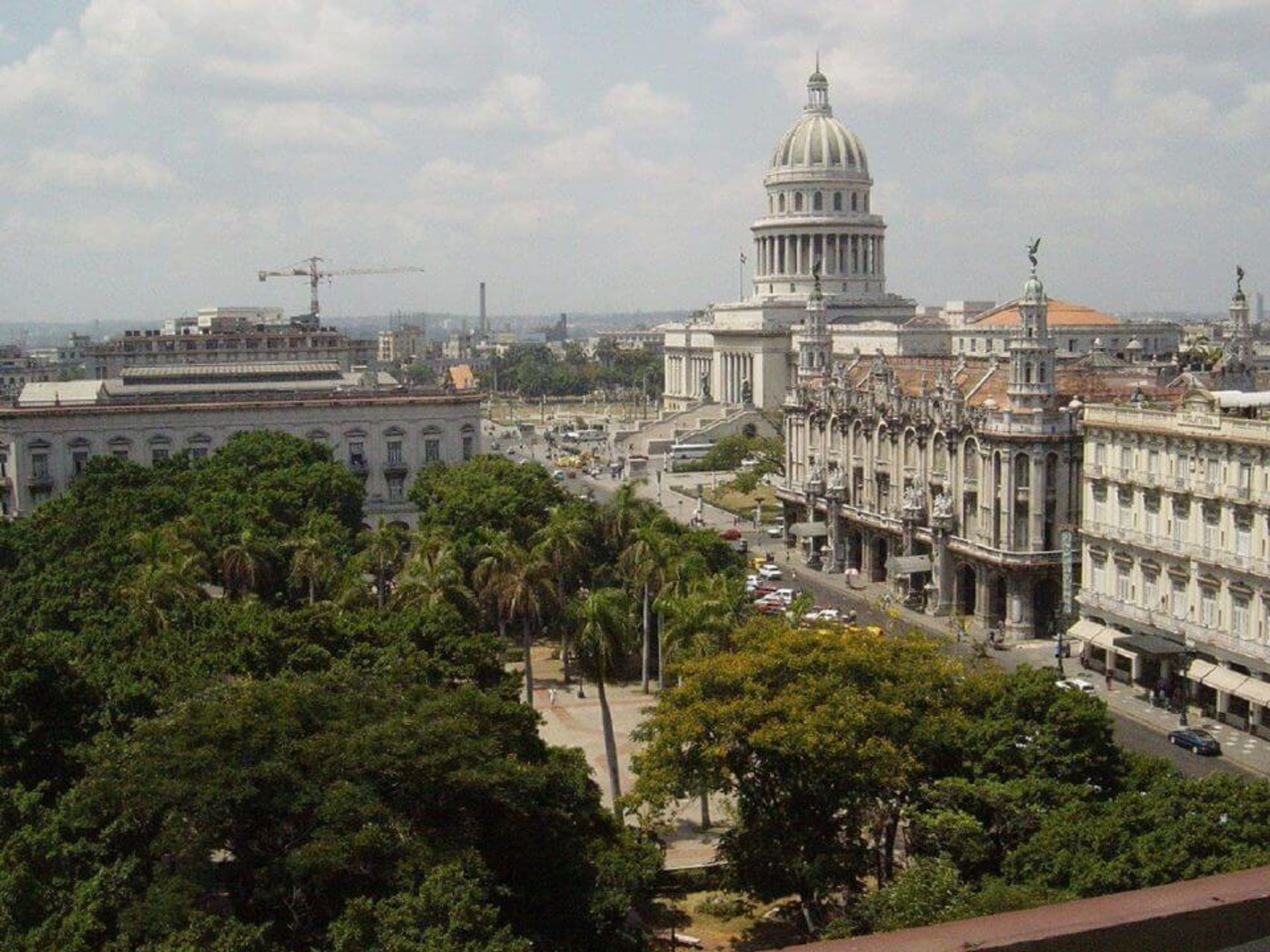 Tour "MI HAVANA - LA BEAUTÉ". The Capitol of Havana panoramic view, Old Havana, Havana, Cuba.