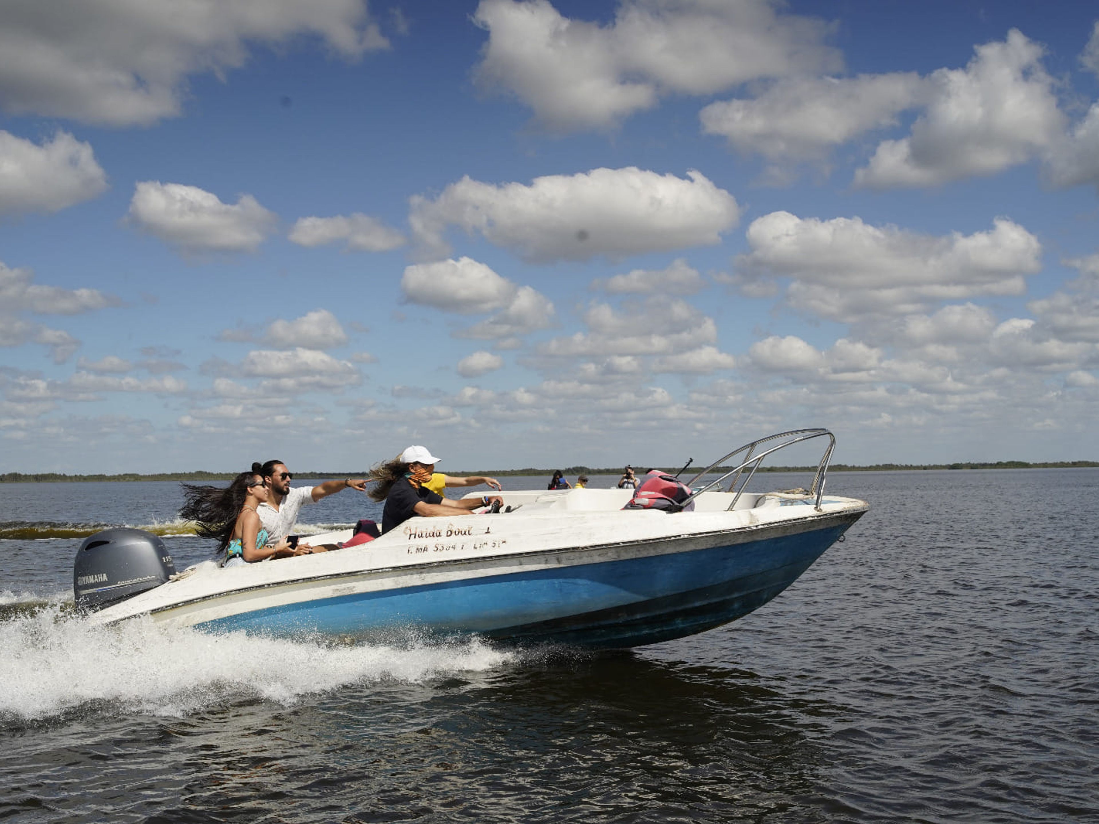“TRANSFER NACH PLAYA LARGA (EINFACHE STRECKE) + 2 STUNDEN FAHRT IN DER CIENAGA DE ZAPATA ZUR CUEVA DE LOS PECES“ Tour. Guama Tourist Park panoramic view, Cienaga de Zapata, Matanzas, Cuba.