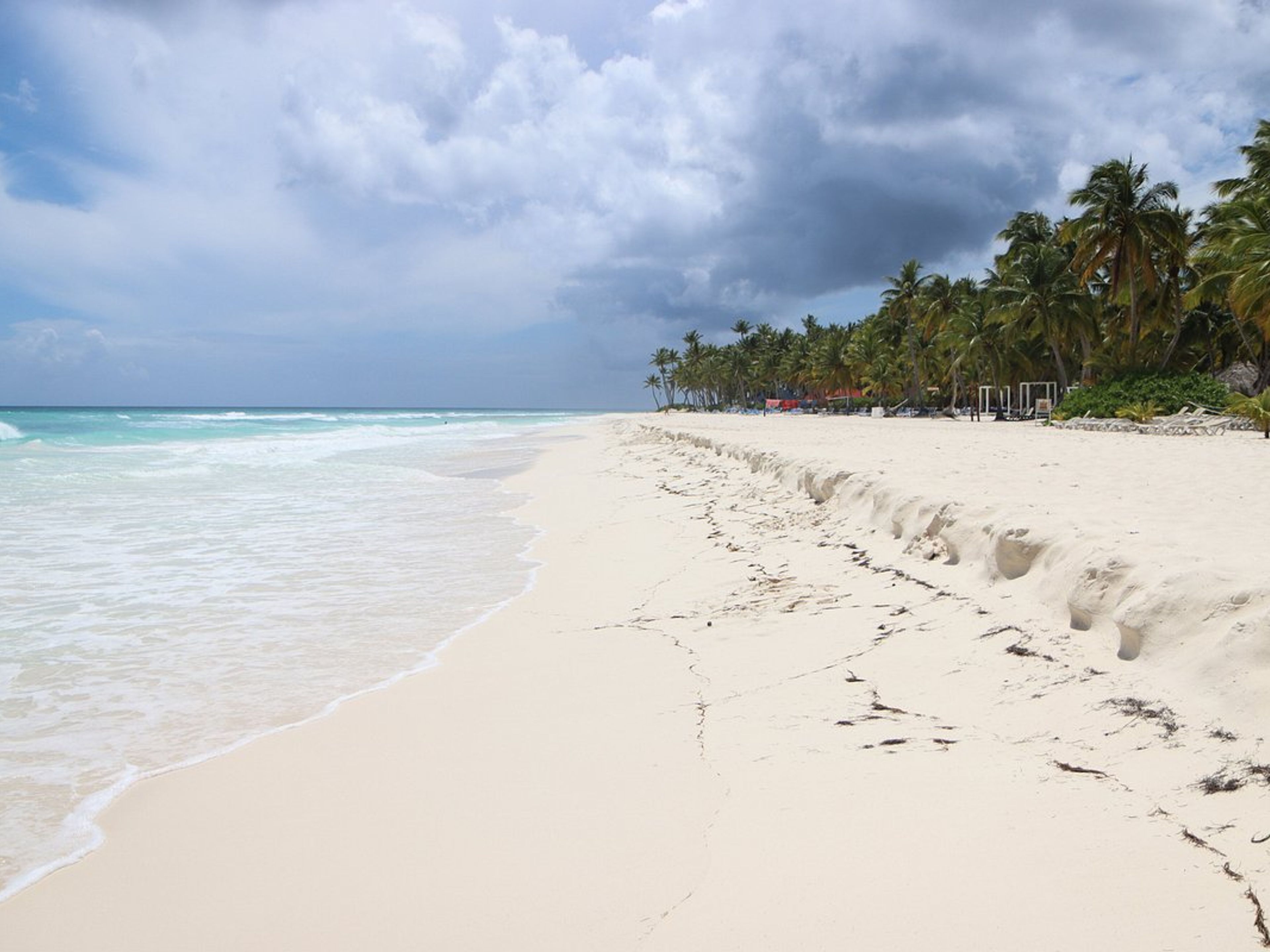 Tур "ОСТРОВ САОНА — ПРИКЛЮЧЕНИЕ НА МОТОРНОЙ ЛОДКЕ И  КАТАМАРАНЕ". Saona Island panoramic view, Domincan Republic. 