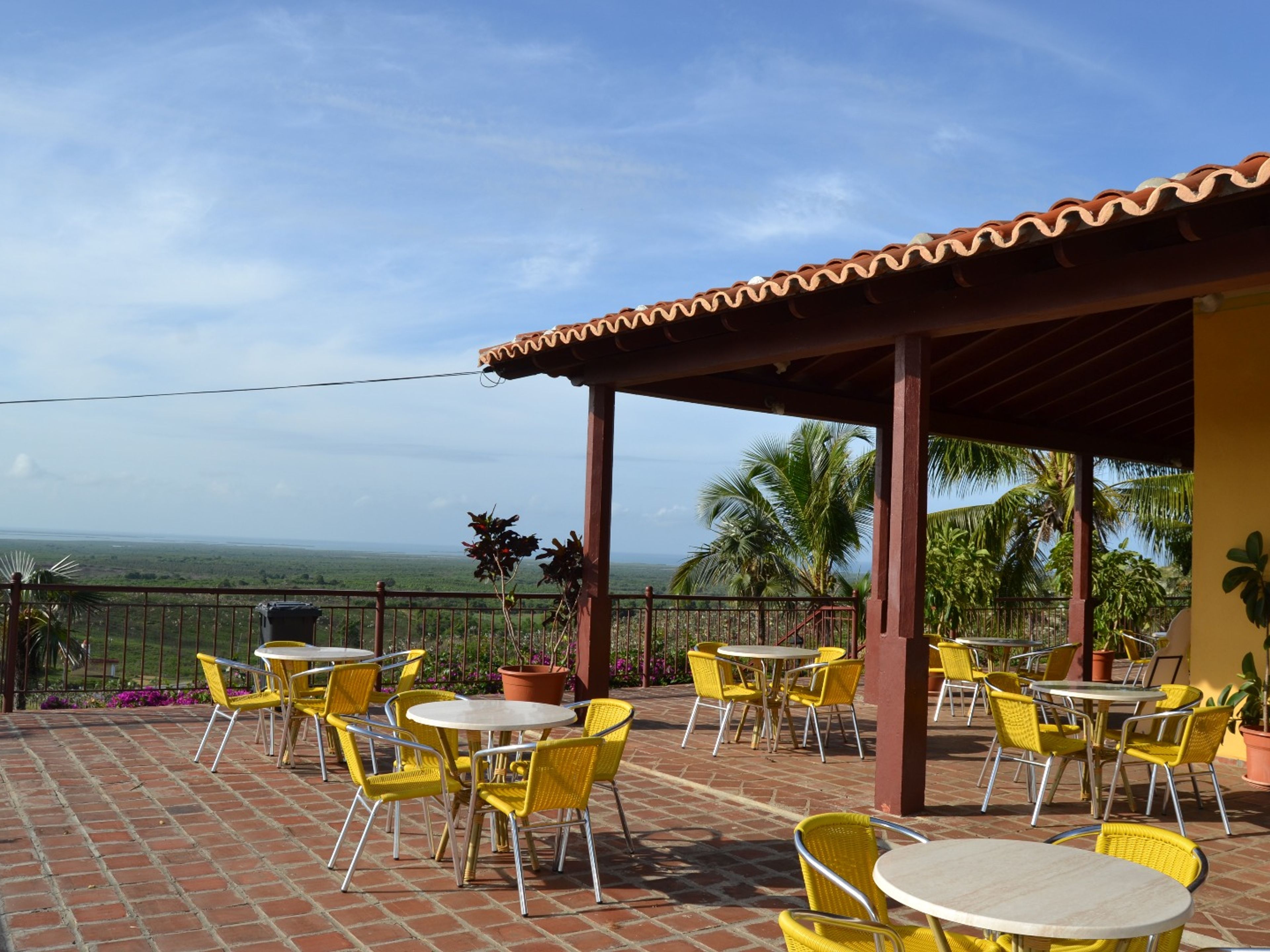Tour “Giro a Valle dei Mulini zucchero + Sancti Spíritus en Auto d'epoca Americane”. View point of Valley of the Sugar Mills, Trinidad, Sancti Spíritus. “Ride to Valley of the Sugar Mills + Sancti Spíritus in Old Fashion American Classic Cars” Tour