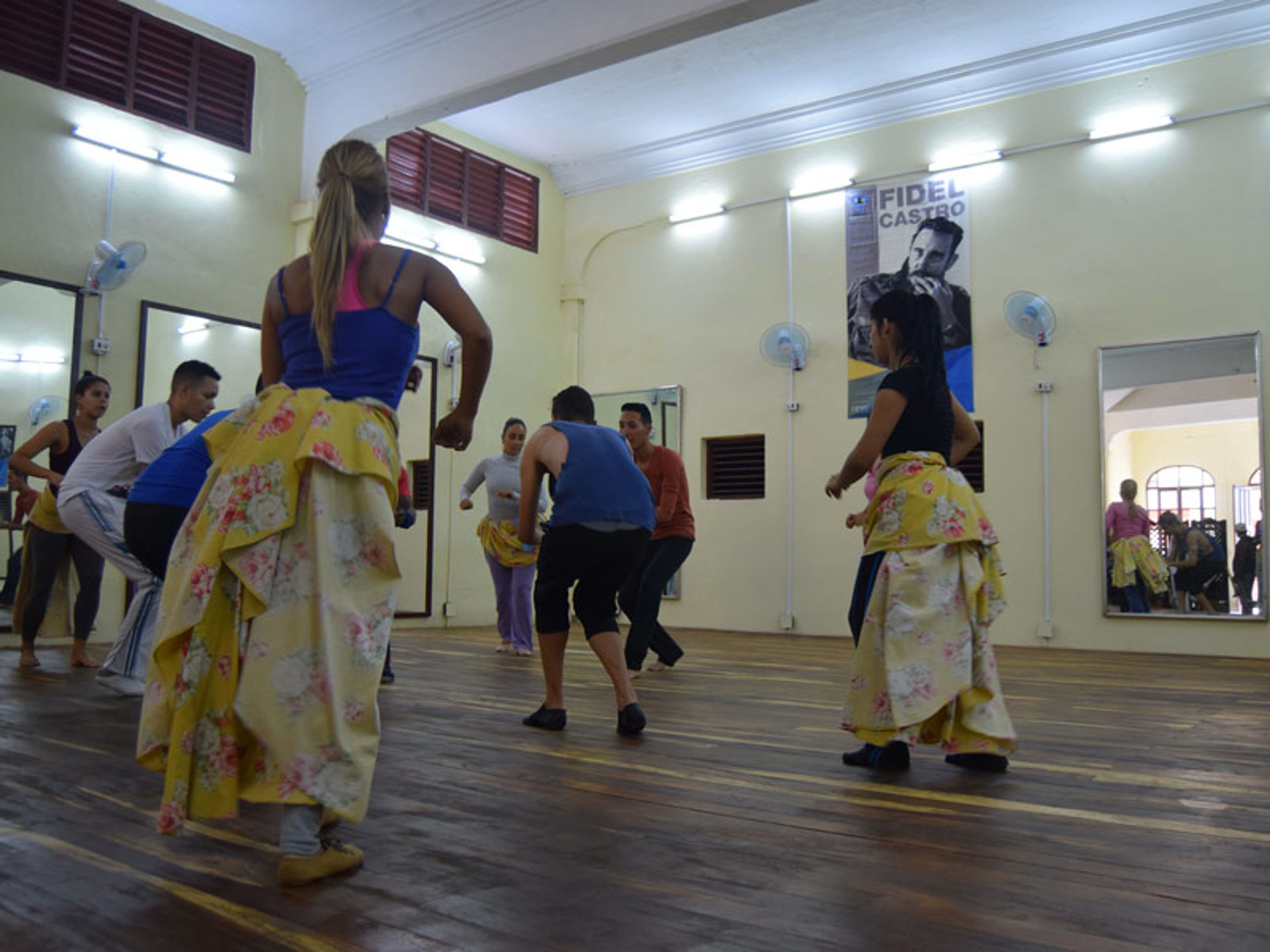 "Tour di folclore e danza". Folklore and Dance Tour, Camagüey city