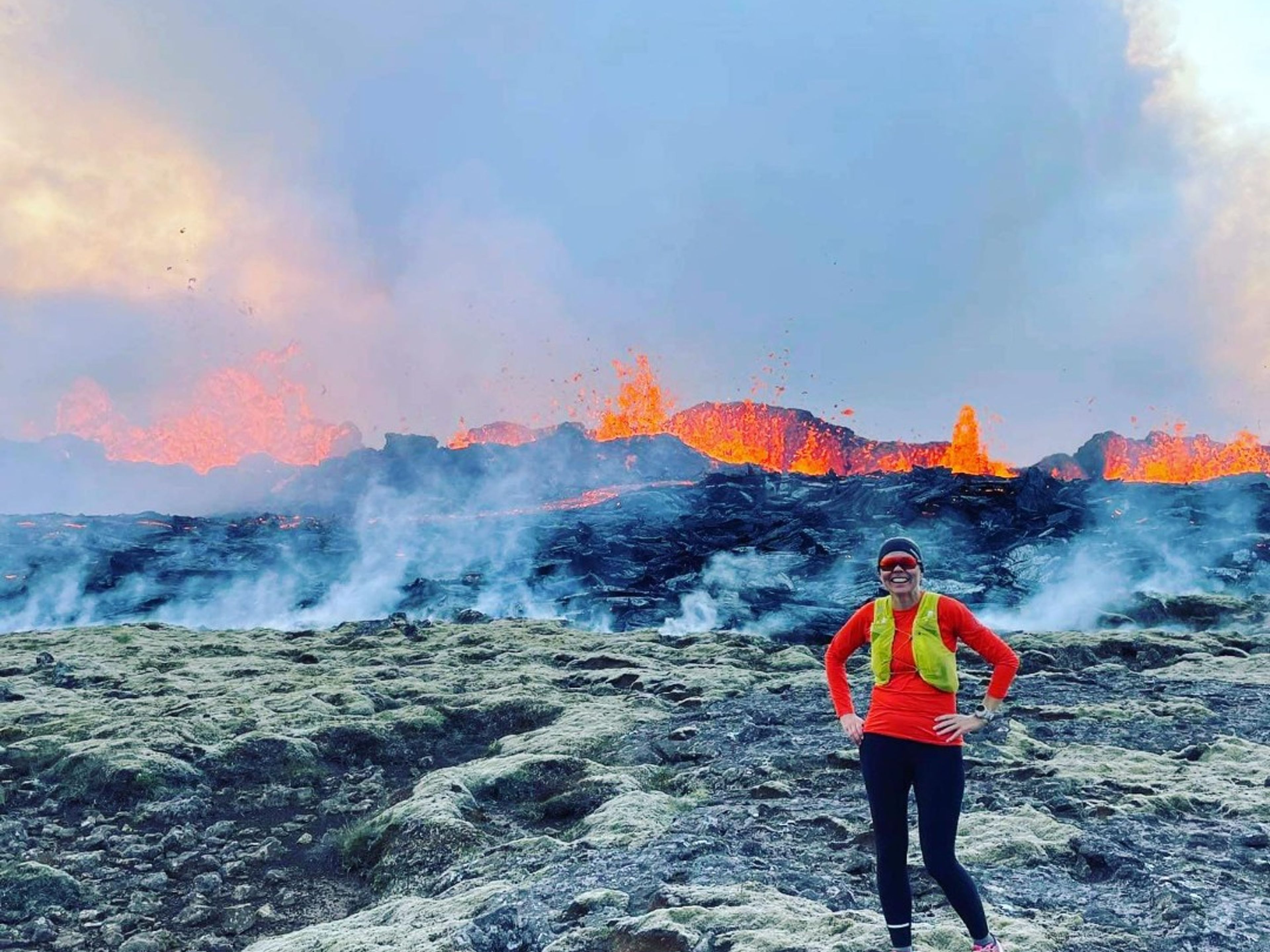 Excursão Privada "CAMINHADA NO VULCÃO FAGRADALSFJALL". Fagradalsfjall volcano hike, Iceland.