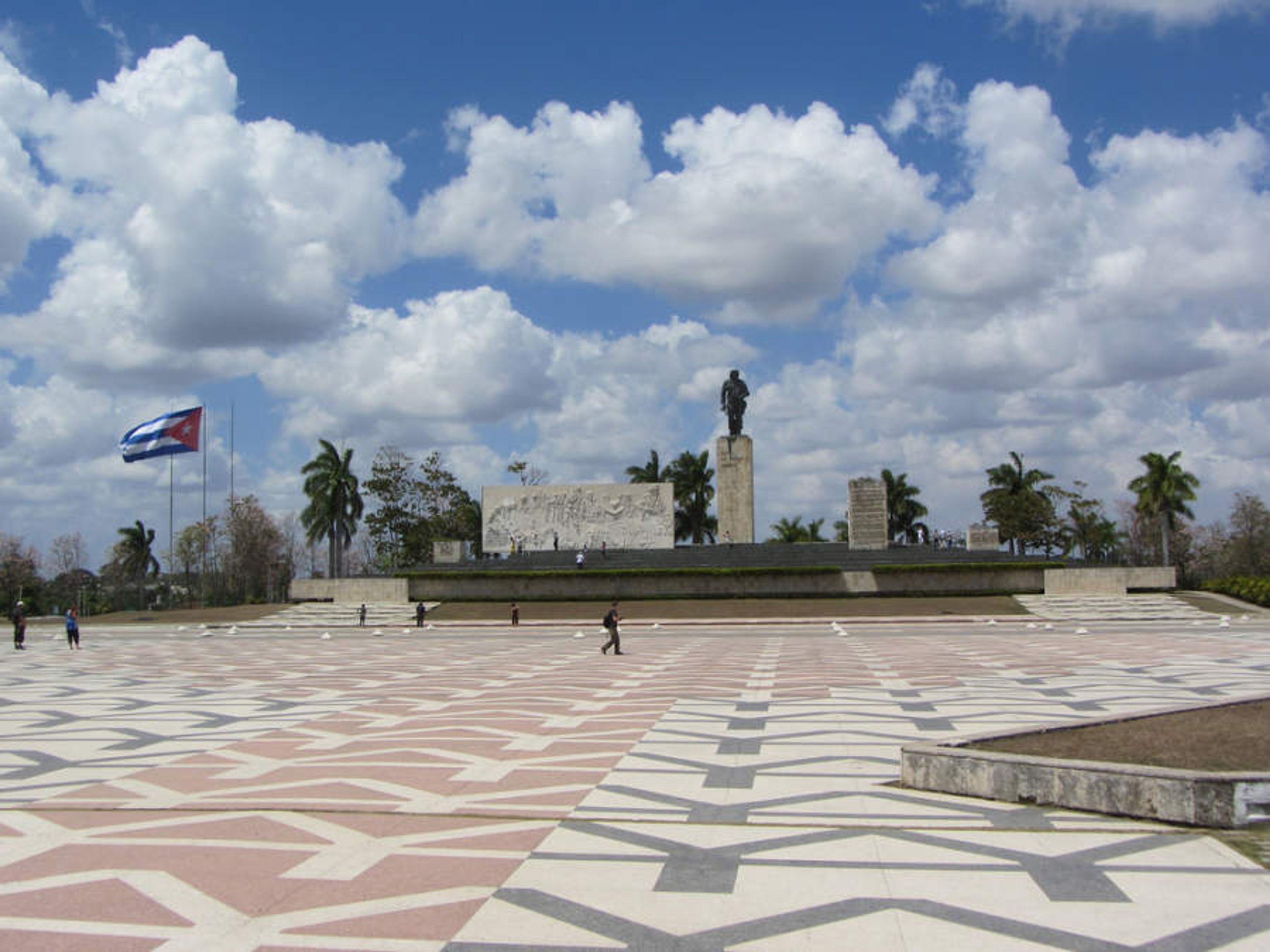 Тур "В САНТА КЛАРА". Ernesto Guevara revolution square panoramic view, Santa Clara, Villa Clara, Cuba.