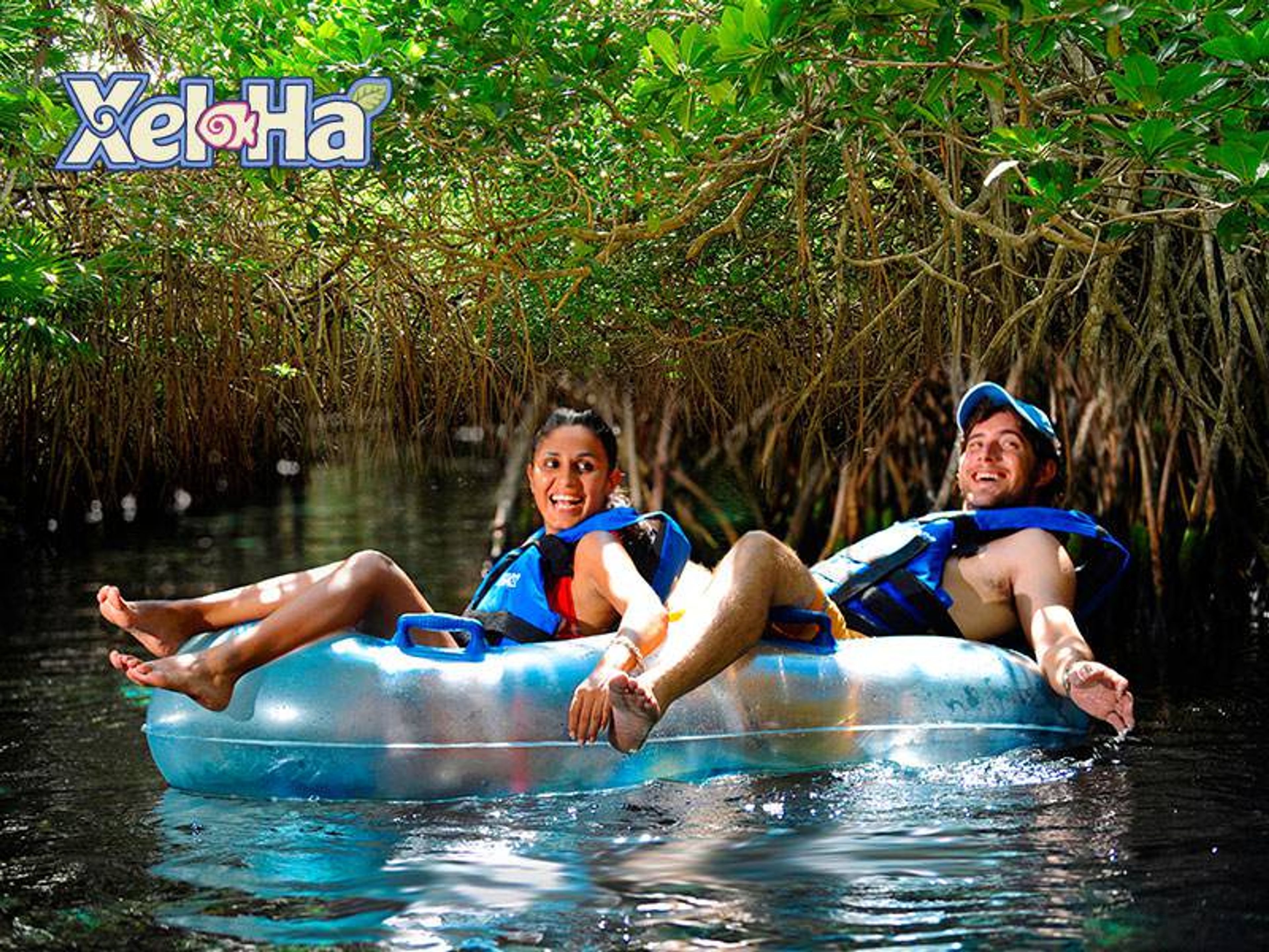 Excursão "Dolphinclusive Primax + Xel Ha". Have fun in Xel-Ha Park, Yucatan Peninsula, Cancun, Mexico.