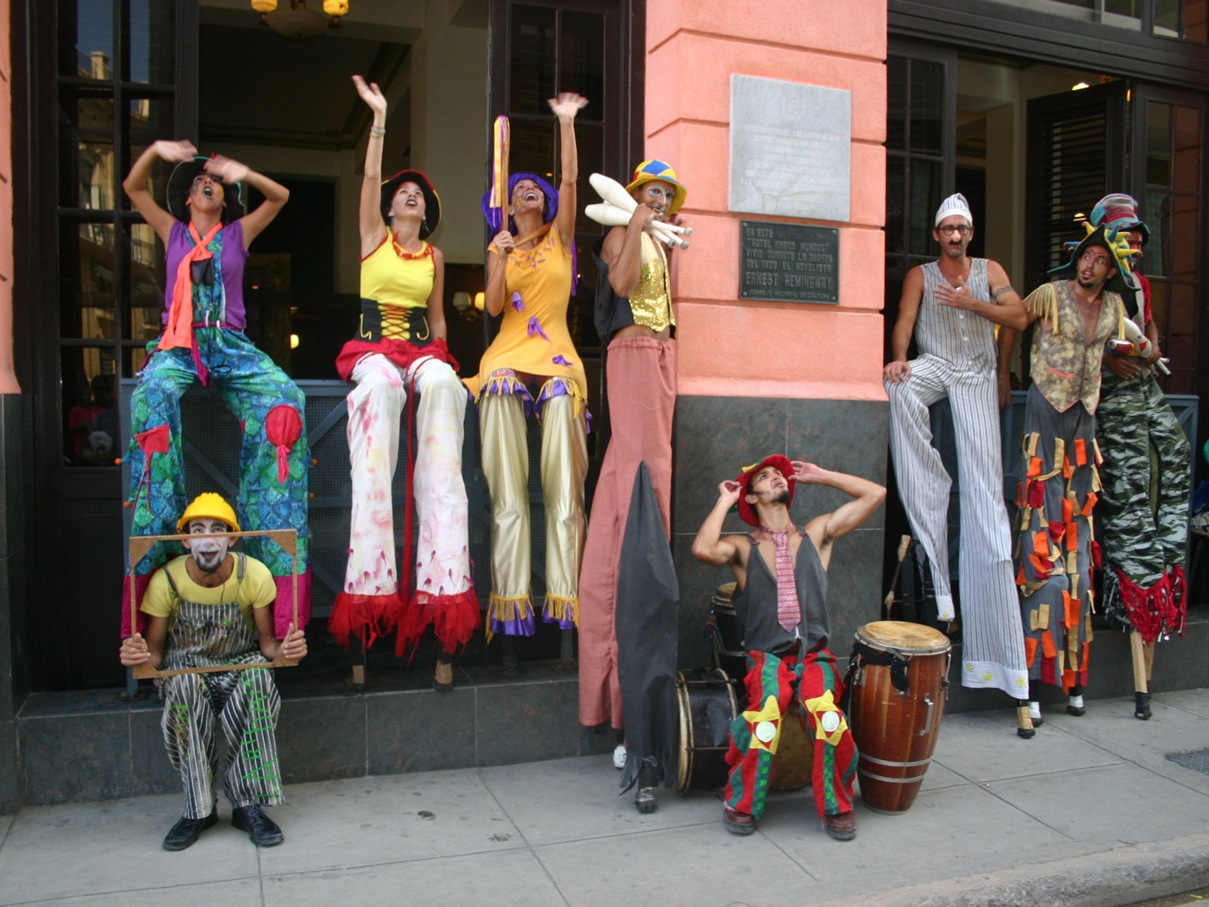 "HAVANA, HISTORY AND FUN + OPTIONAL VISIT TO THE TROPICANA CABARET IN AMERICAN CLASSIC CARS" Tour (OPTION 2). The Ambos Mundos hotel, Old Havana, Havana, Cuba.