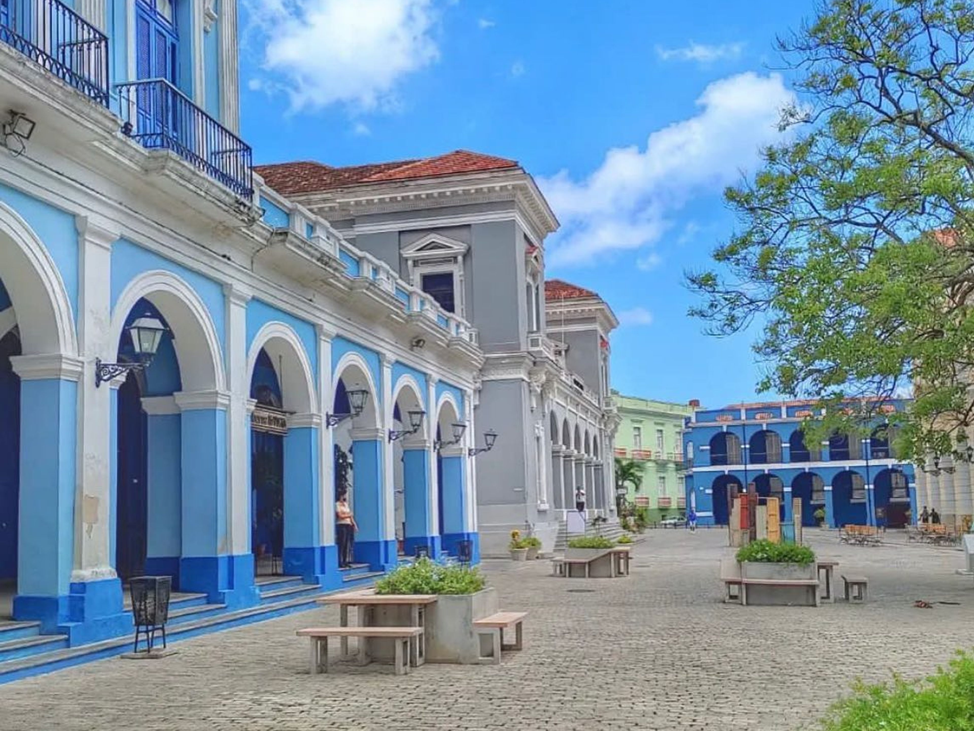 "STADTRUNDFAHRT MATANZAS - VARADERO" Tour. Matanzas city panoramic view, Cuba.