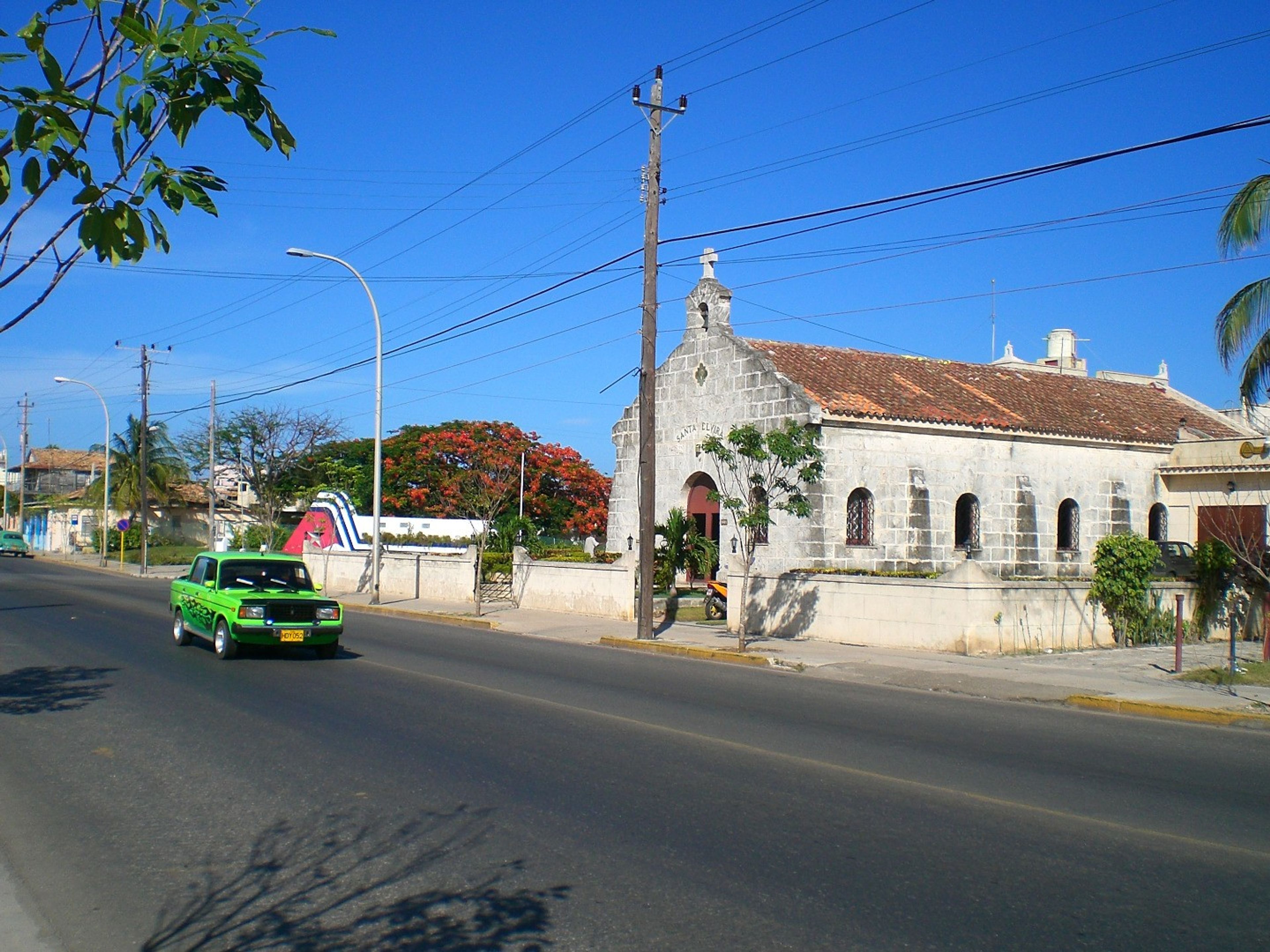 Excursão "VISITA À CIDADE DE MATANZAS - VARADERO". Santa Elvira church, Varadero beach