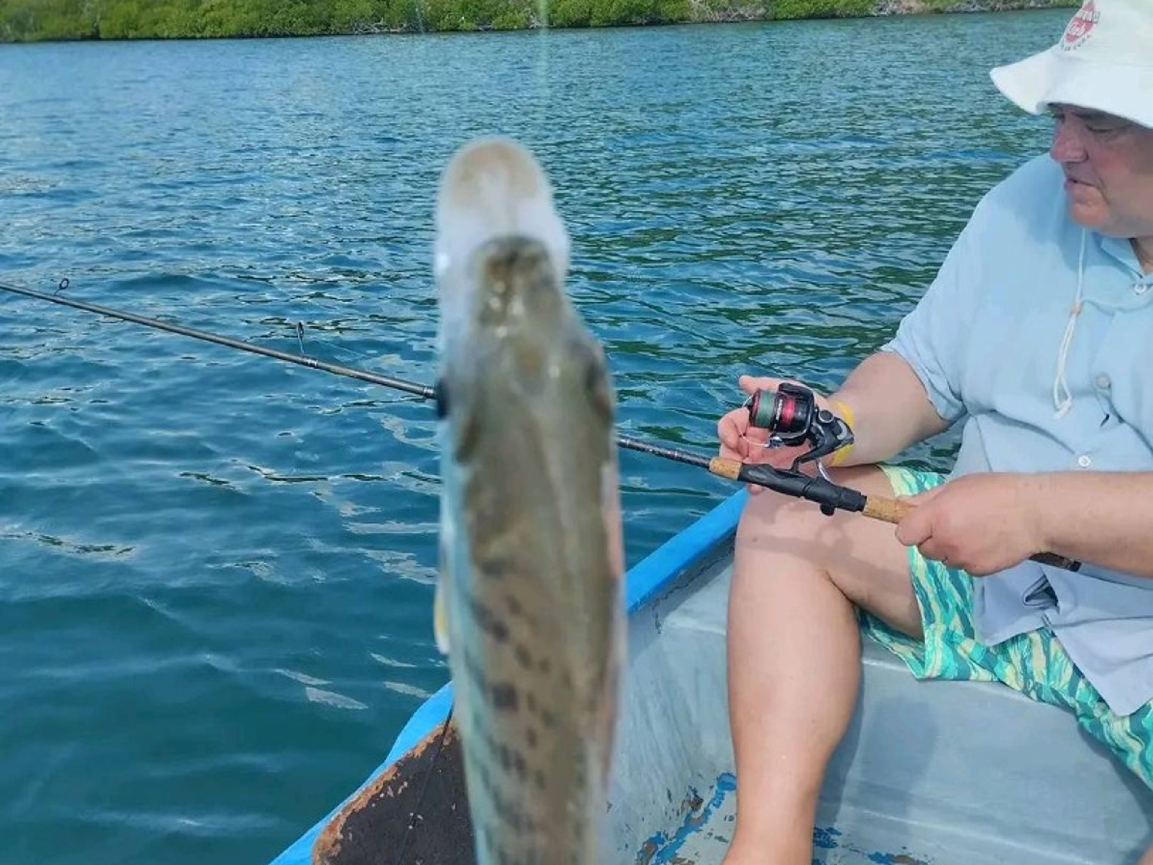 Тур "ДОННАЯ РЫБАЛКА В БИОПАРК РОКАЗУЛЬ, БАХИЯ ДЕ НАРАНХО". “BOTTOM FISHING IN BIOPARQUE ROCAZUL, BAHÍA DE NARANJO“ Tour, Holguín, Cuba.
