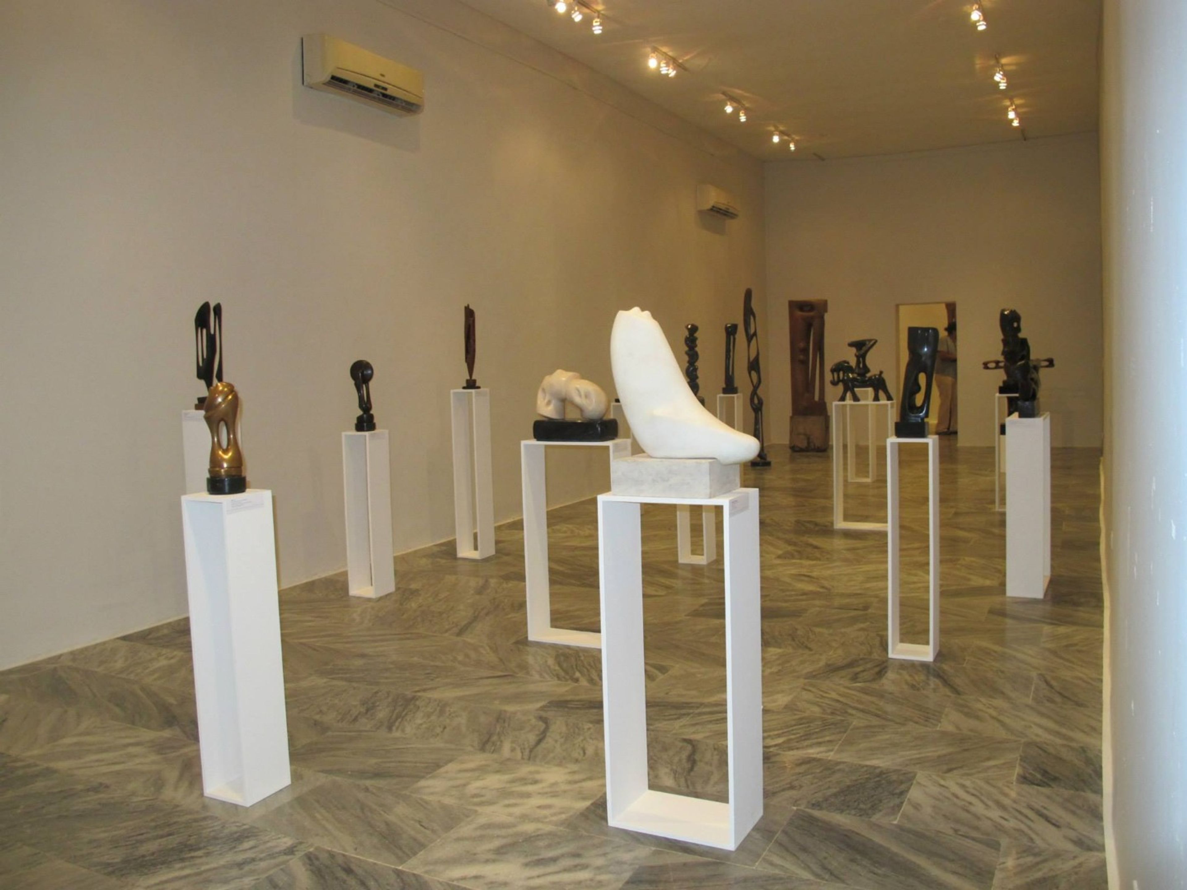"KUNST UND FARBE IN HAVANNA" Tour. The Wifredo Lam Center of Contemporary Art interior view, Old Havana, La Habana, Cuba.