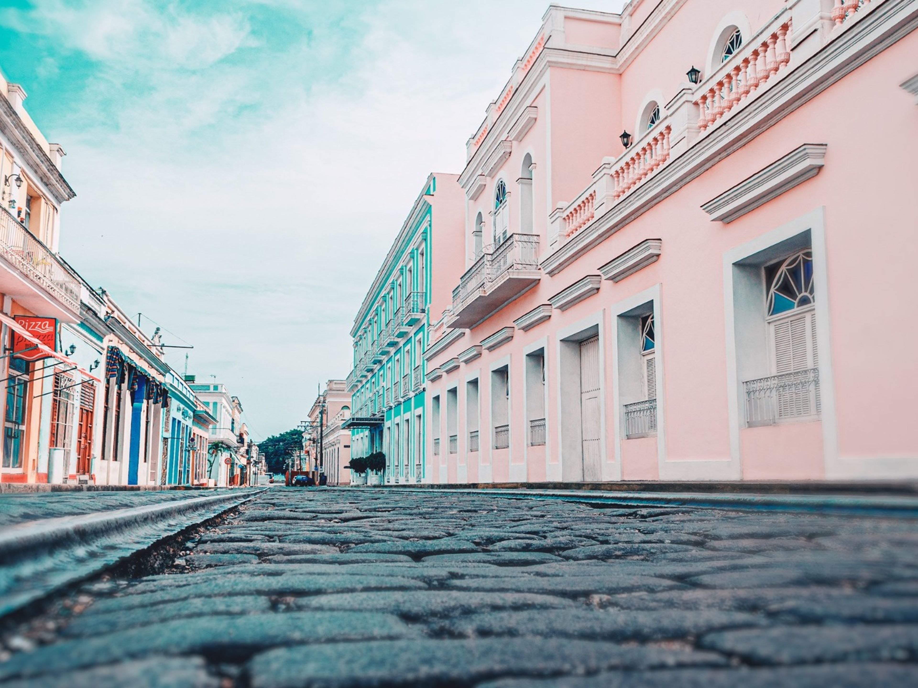 Excursão “A CIENFUEGOS”. Cienfuegos city panoramic view, Cienfuegos, Cuba.