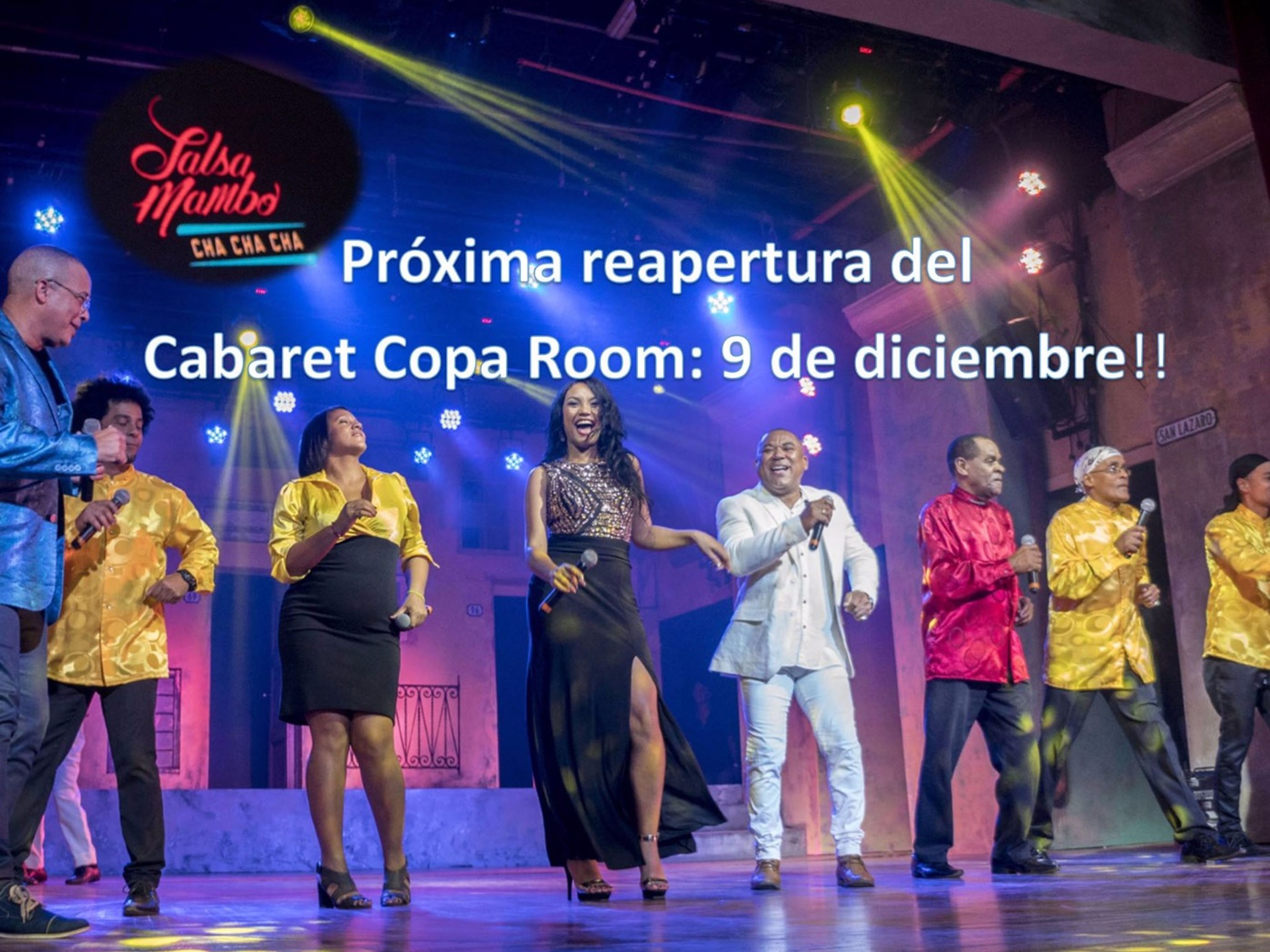 “Salsa, Mambo y Cha Cha Cha”, Copa Room Cabaret Show