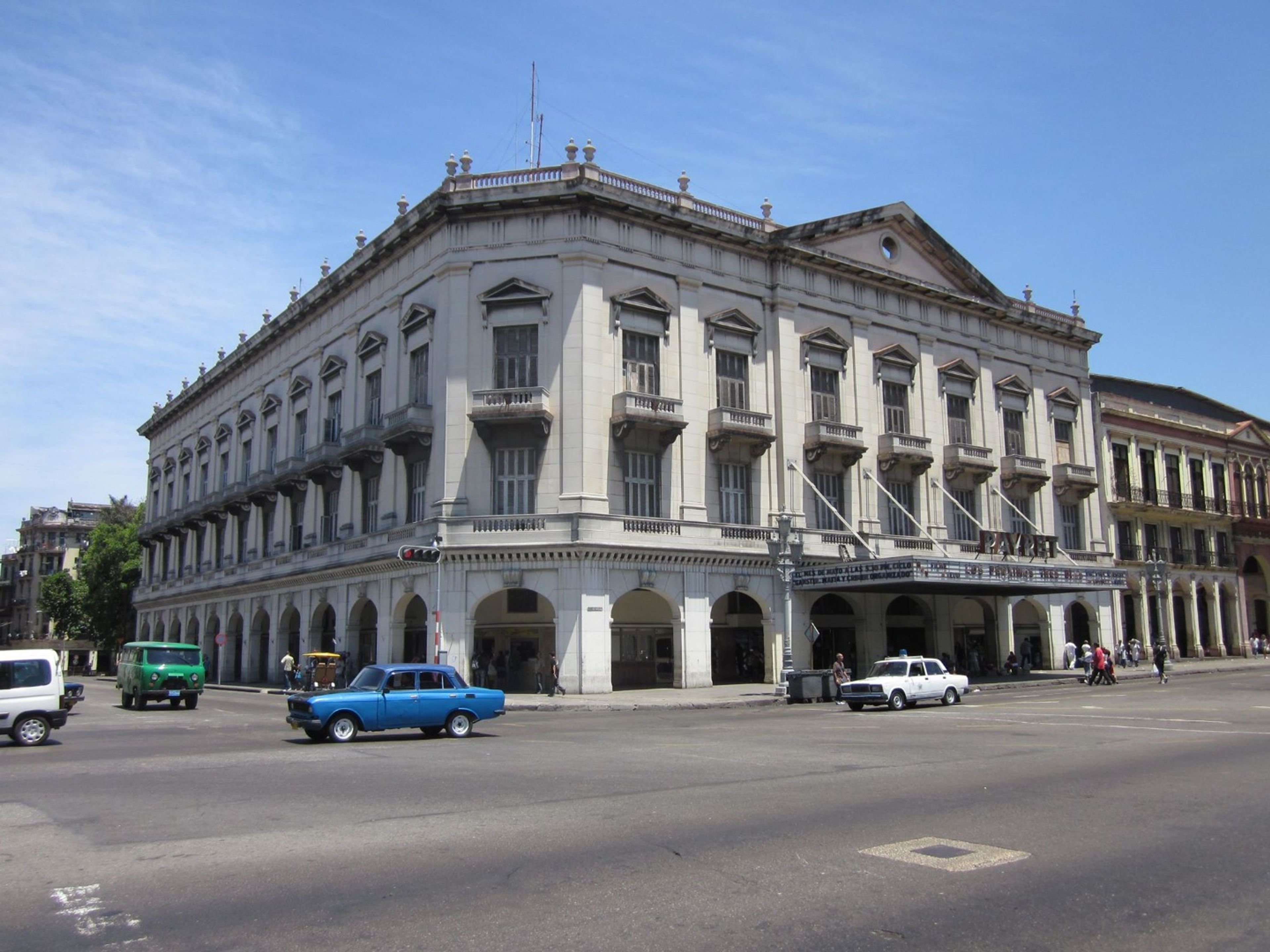 Тур "Транскультурация и мисцегенизация". Payret cinema panoramic view, Old Havana, La Habana, Cuba.