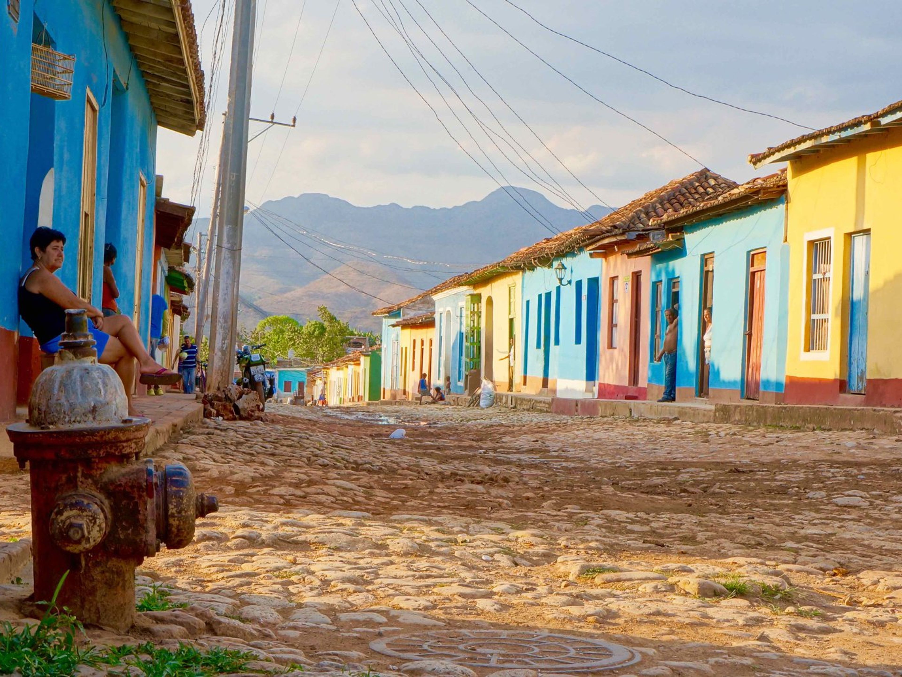 Услуги коллективного трансфера “CONECTANDO CUBA: ГАВАНА / СЬЕНФУЭГОС / ТРИНИДАД” (CC4 - A). Trinidad old city panoramic view, Trinidad, Sancti Spíritus, Cuba.
