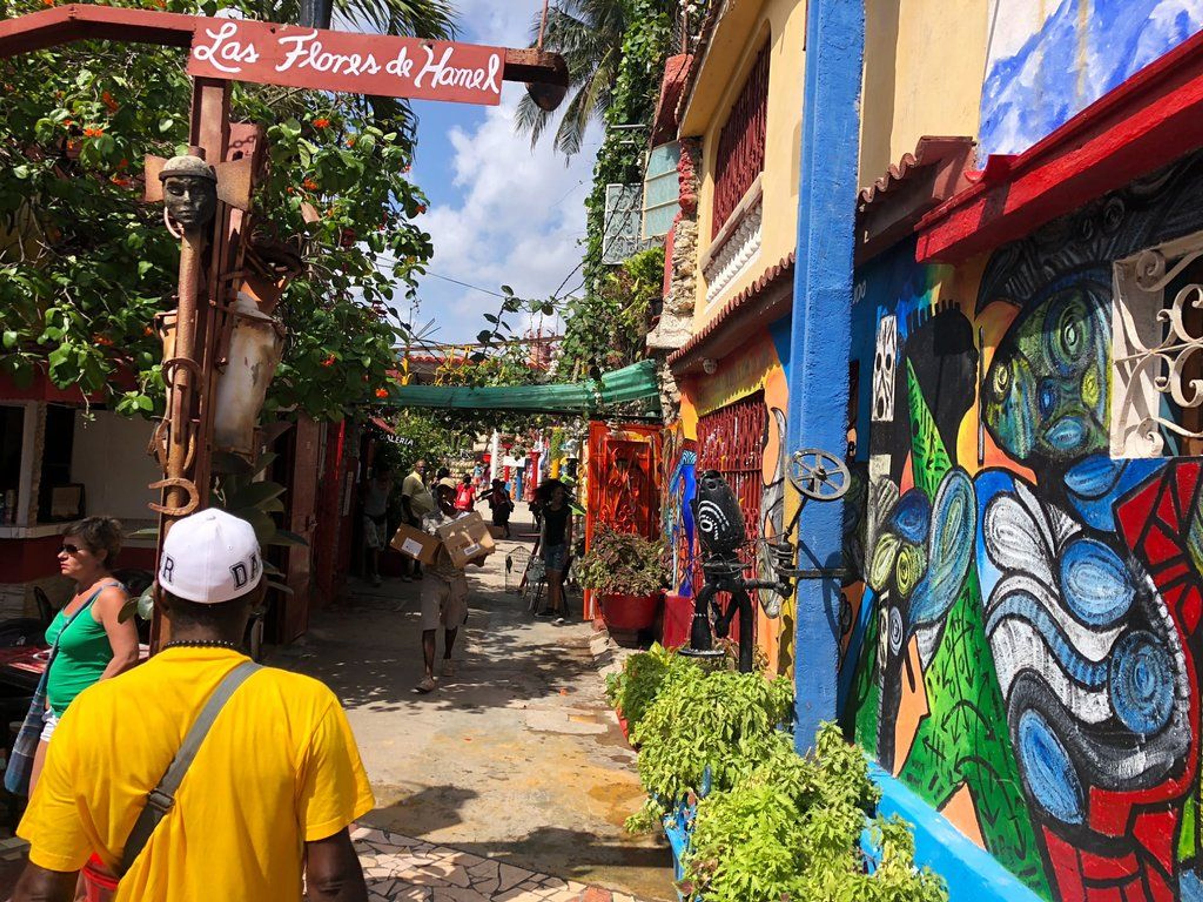 Tour “500 años de esperanza”. Alley of Hamel, Tour "500 years of hope"