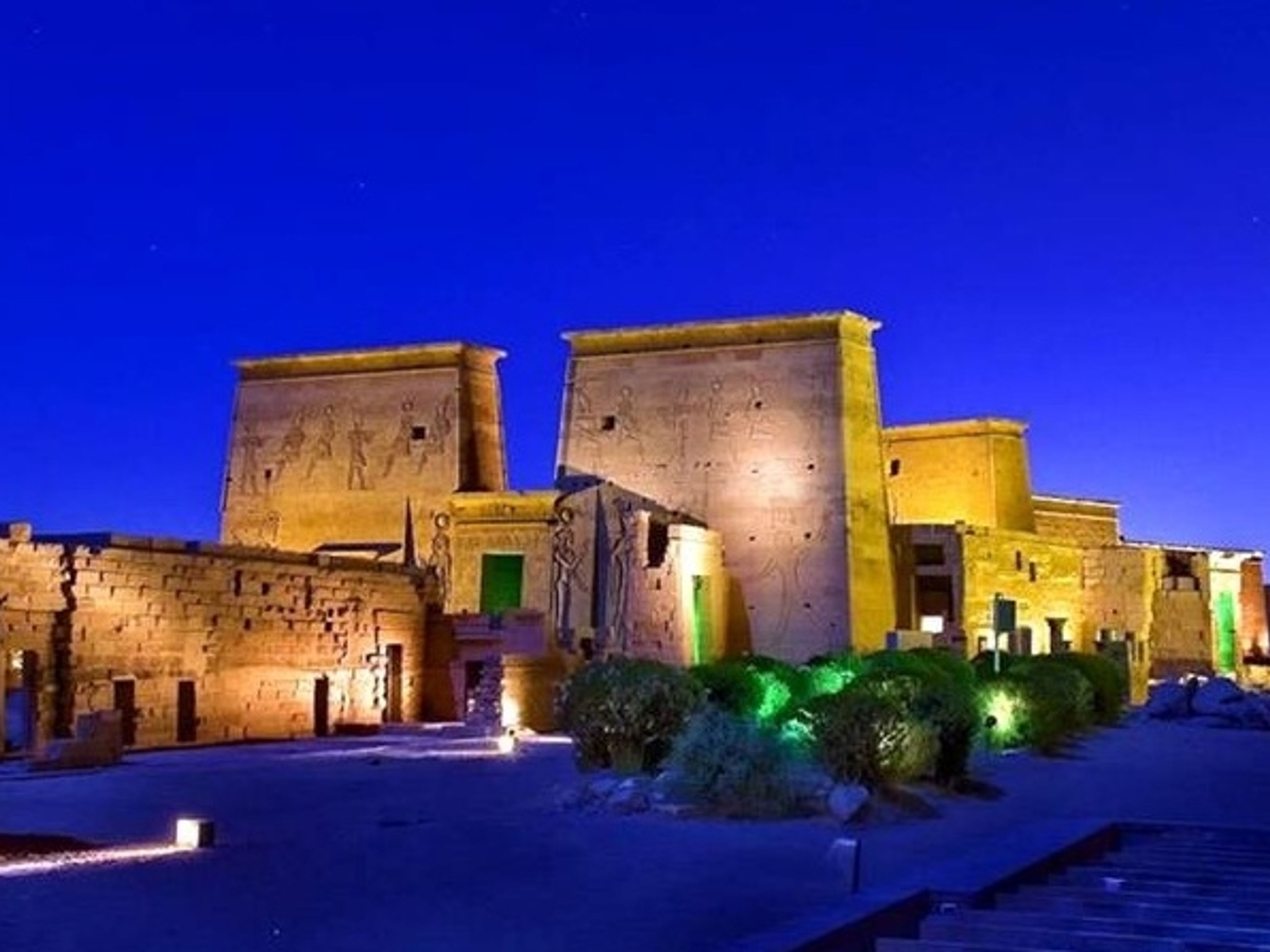 "SOUND AND LIGHT SHOW AT PHILAE'S TEMPLE" TOUR.. null