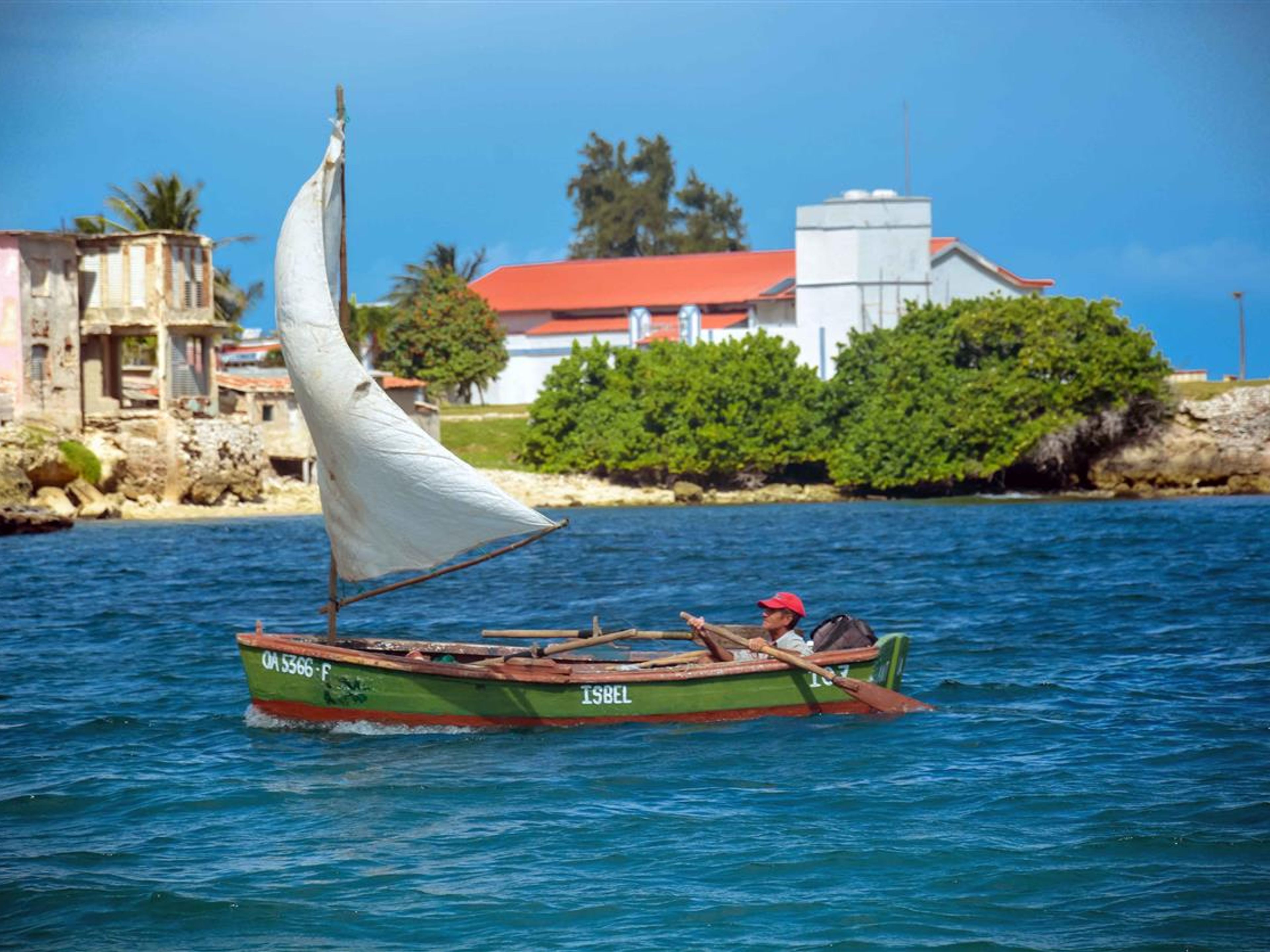 Tour "GIBARA COLONIALE". Gibara, known as La Villa Blanca de los Cangrejos (The White Town of Crabs), Holguín, Cuba.