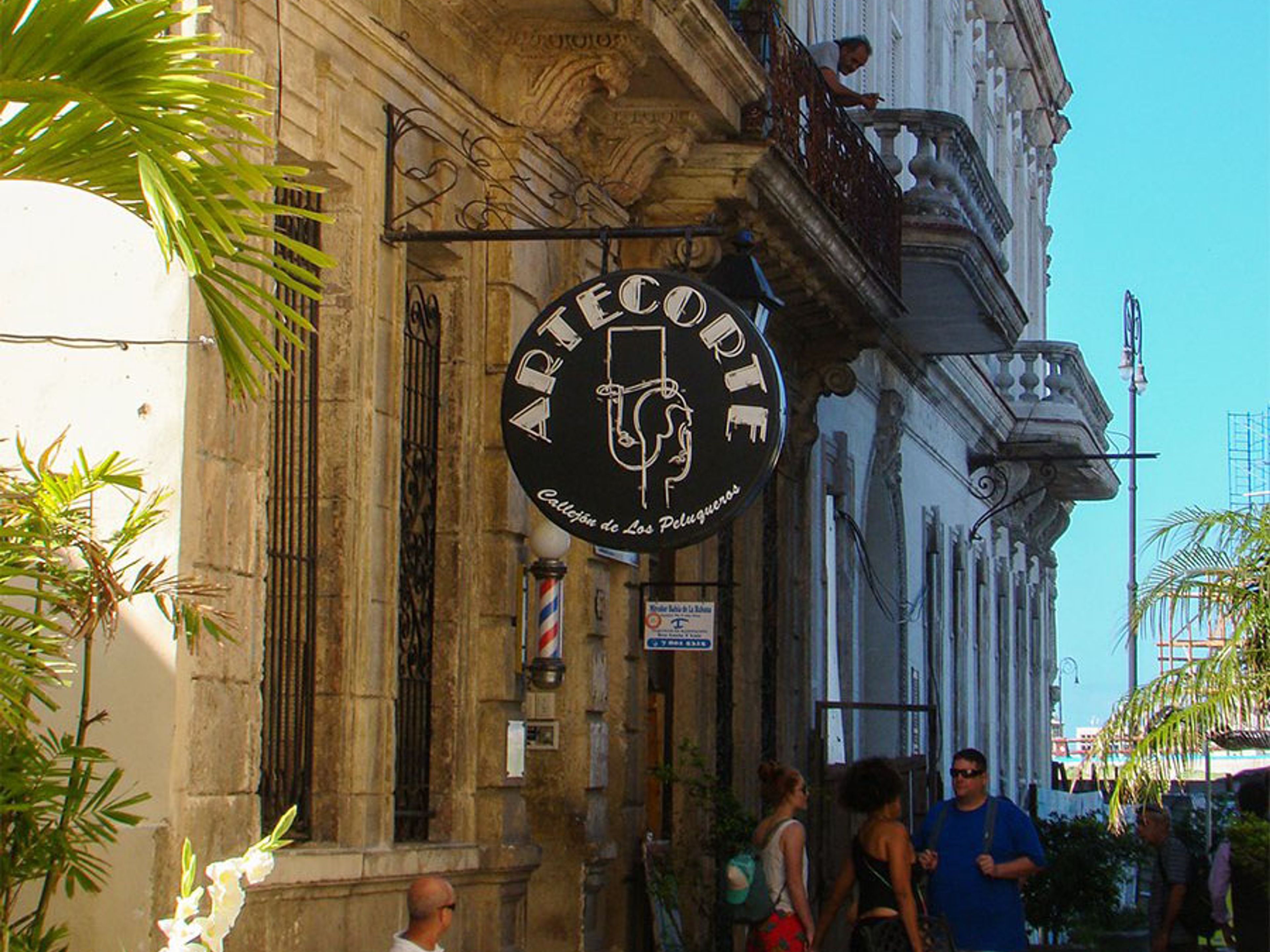 Tour "Innerhalb des Santo Angel-Viertels". Santo Angel neighborhood panoramic view, Old Havana, La Habana, Cuba.