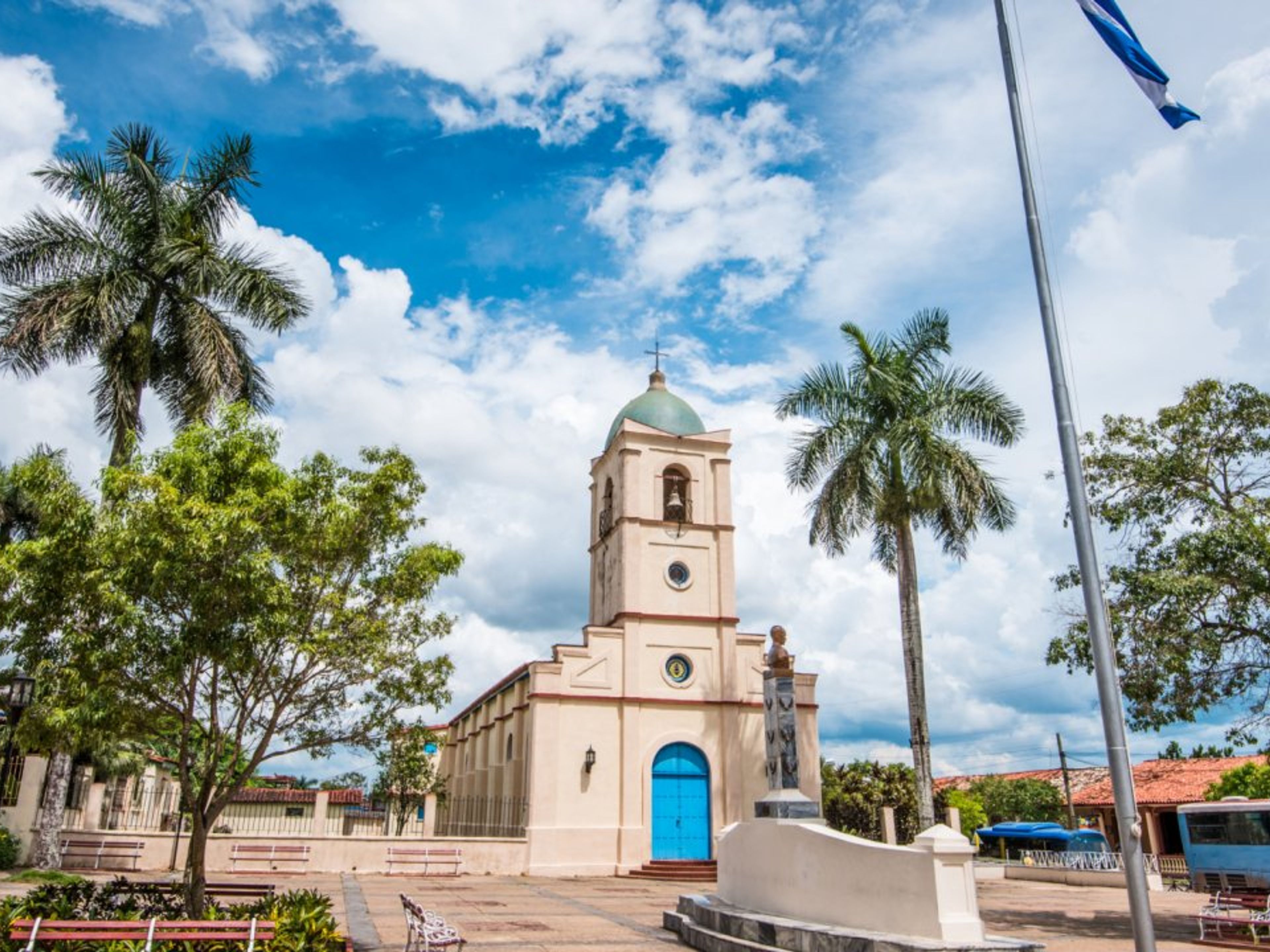 “CYCLING IN VIÑALES TOURIST SITES” Tour. Viñales's church panoramic view, Pinar del Río