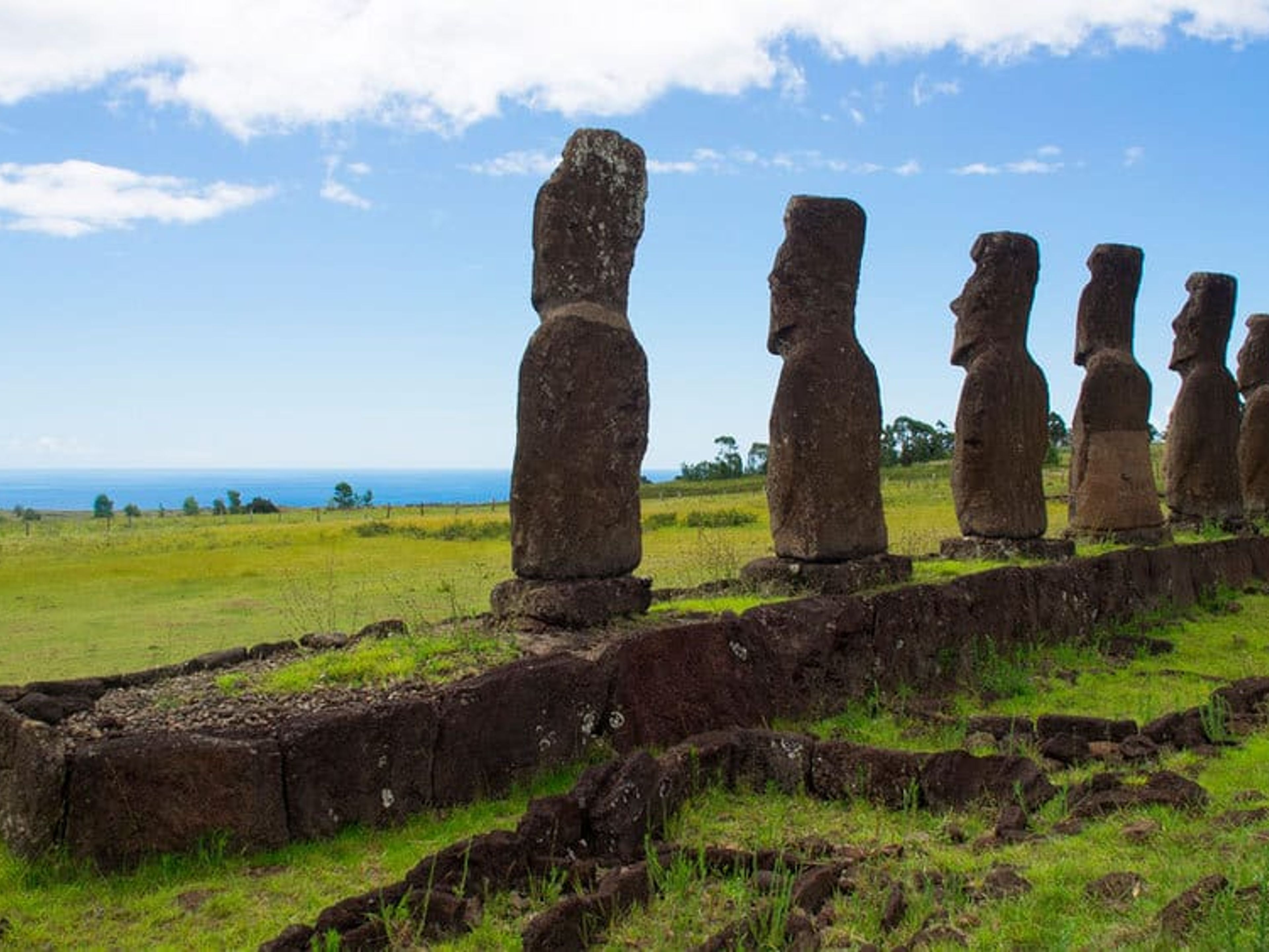 Tour “AHU AKIVI, LES SEPT MOAIS”. null