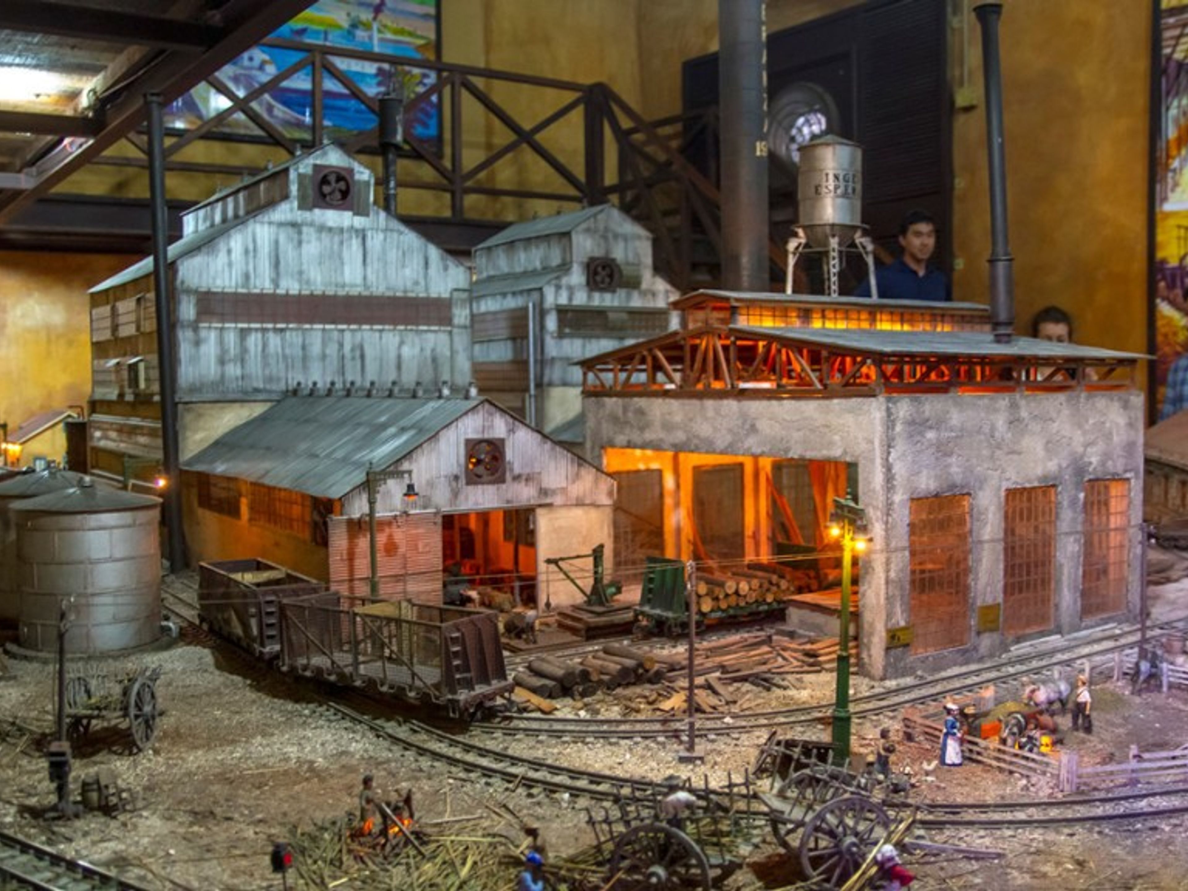 “HAVANA CLUB RUM MUSEUM” Tour. The Havana Club Rhum Museum interior view
