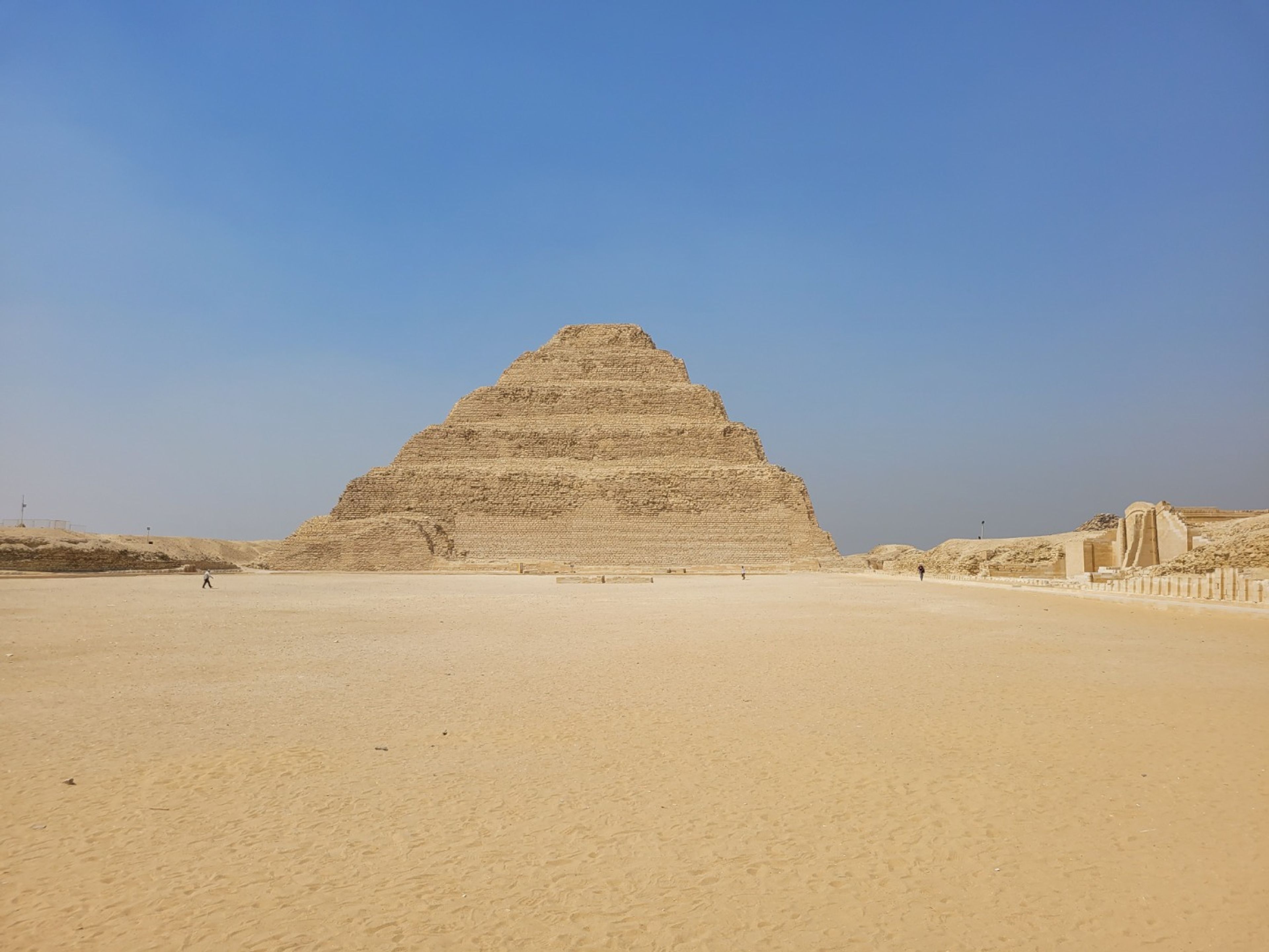 "FULL DAY TOURS IN CAIRO (THE STEP PYRAMID COMPLEX OF DJOSER AT SAQQARA - MEMPHIS - PYRAMIDS OF DAHSHUR)" Private Tour. The Eternal Necropolis of Ancient Egypt: Journey into the sacred sands of Saqqara, Egypt.