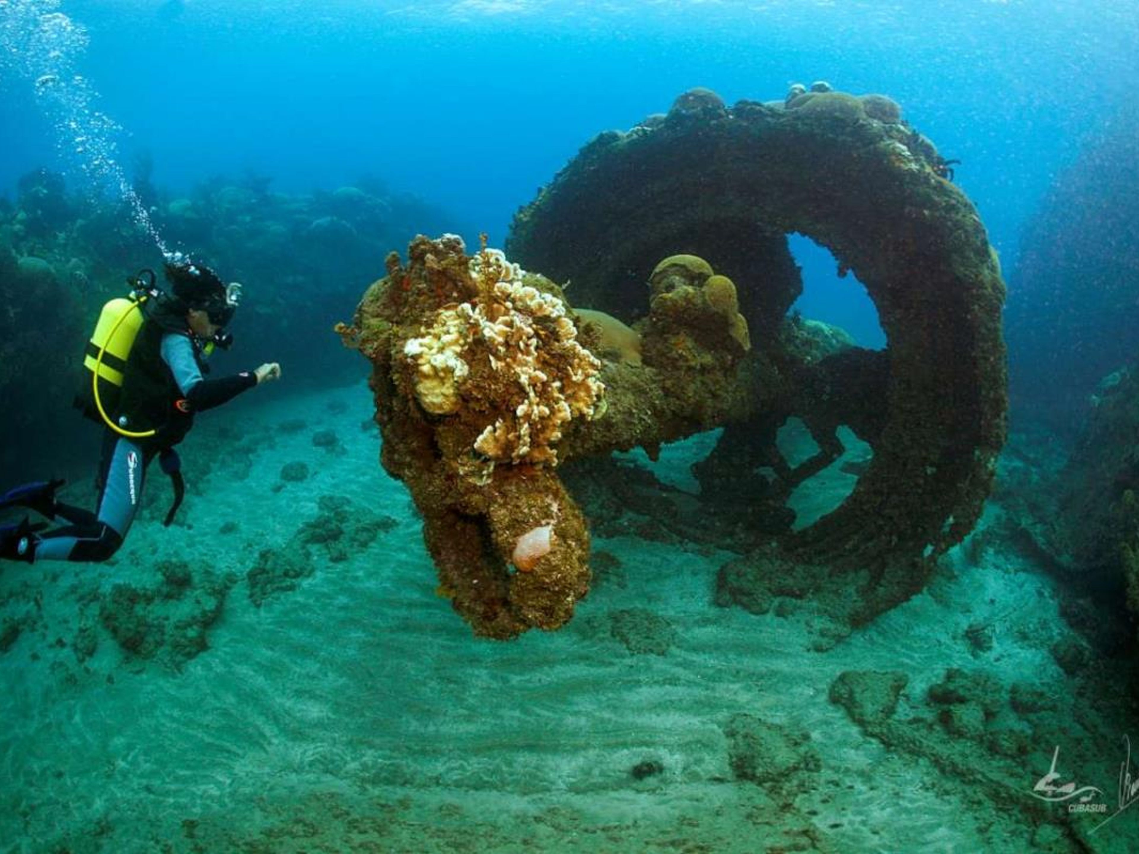 Buceo en pecios de la Guerra Hispano-Cubana y Norteamericana de 1898. “CRUCERO ACORAZADO ALMIRANTE OQUENDO”.. DIVING IN WRECKS OF THE HISPANIC - CUBAN - NORTH AMERICAN WAR OF 1898. "ADMIRAL OQUENDO BATTLESHIP CRUISE"