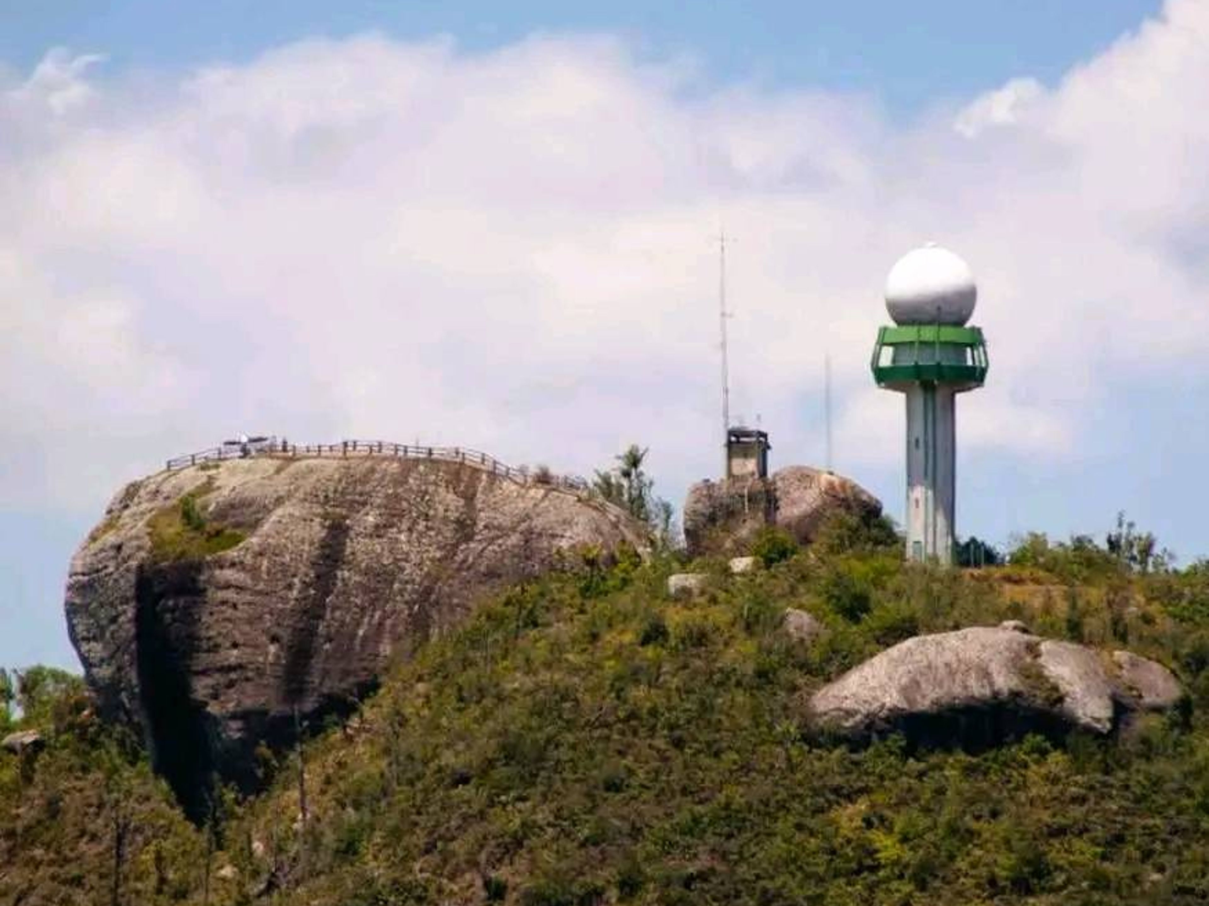 Jeep Safari “LA GRAN PIEDRA”. La Gran Piedra panoramic view, Santiago de Cuba, Cuba.