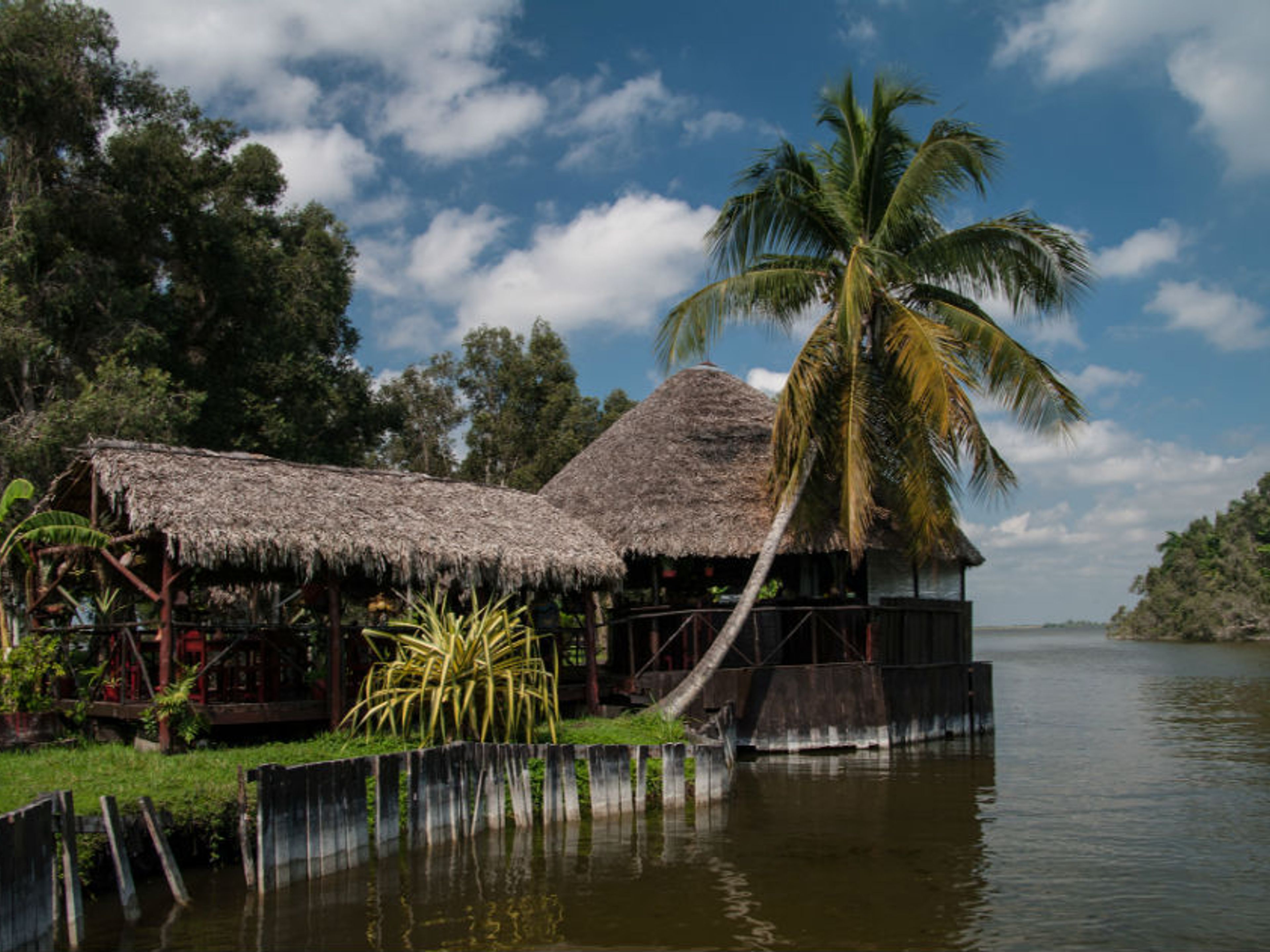 "Cienfuegos - Ciénaga de Zapata" Tour. Guama tourist park panoramic view, Matanzas