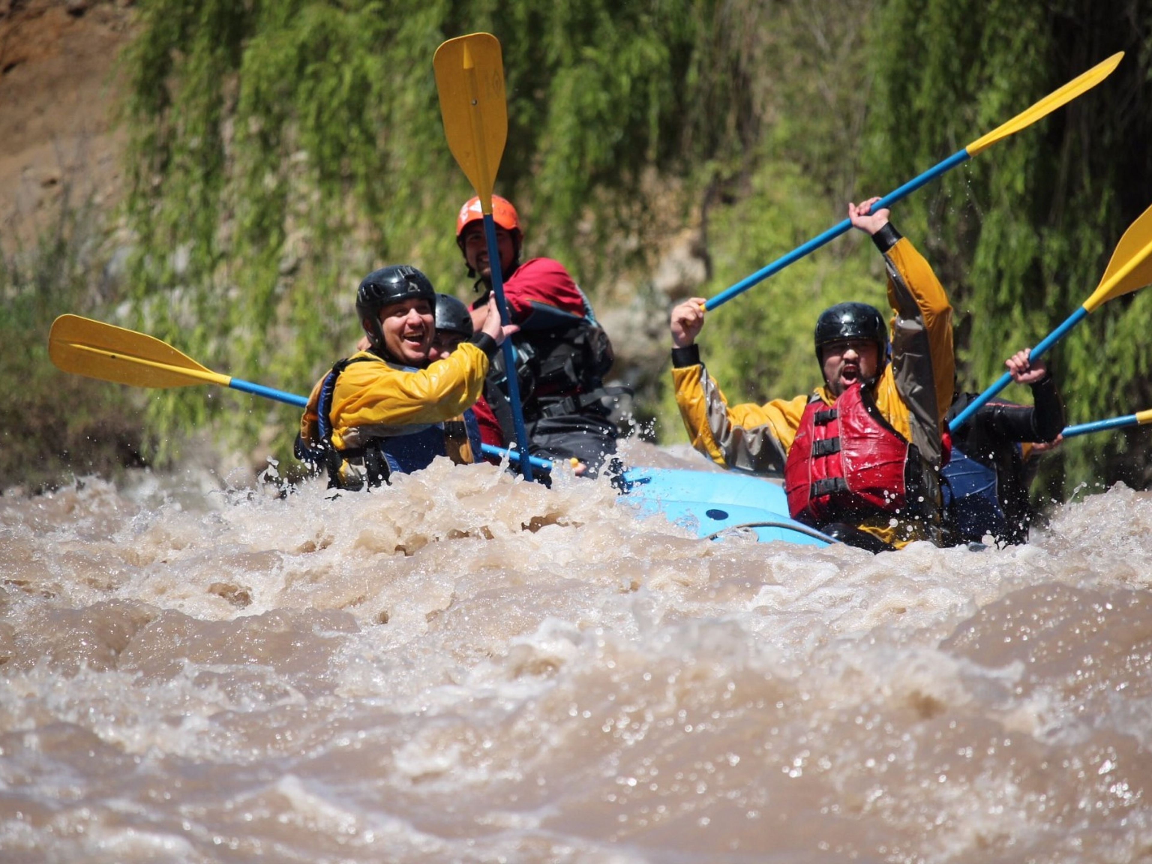 Tour "RAFTING NEL CAJÓN DEL MAIPO + SNACK". “RAFTING IN CAJÓN DEL MAIPO + SNACK” Tour, Chile.