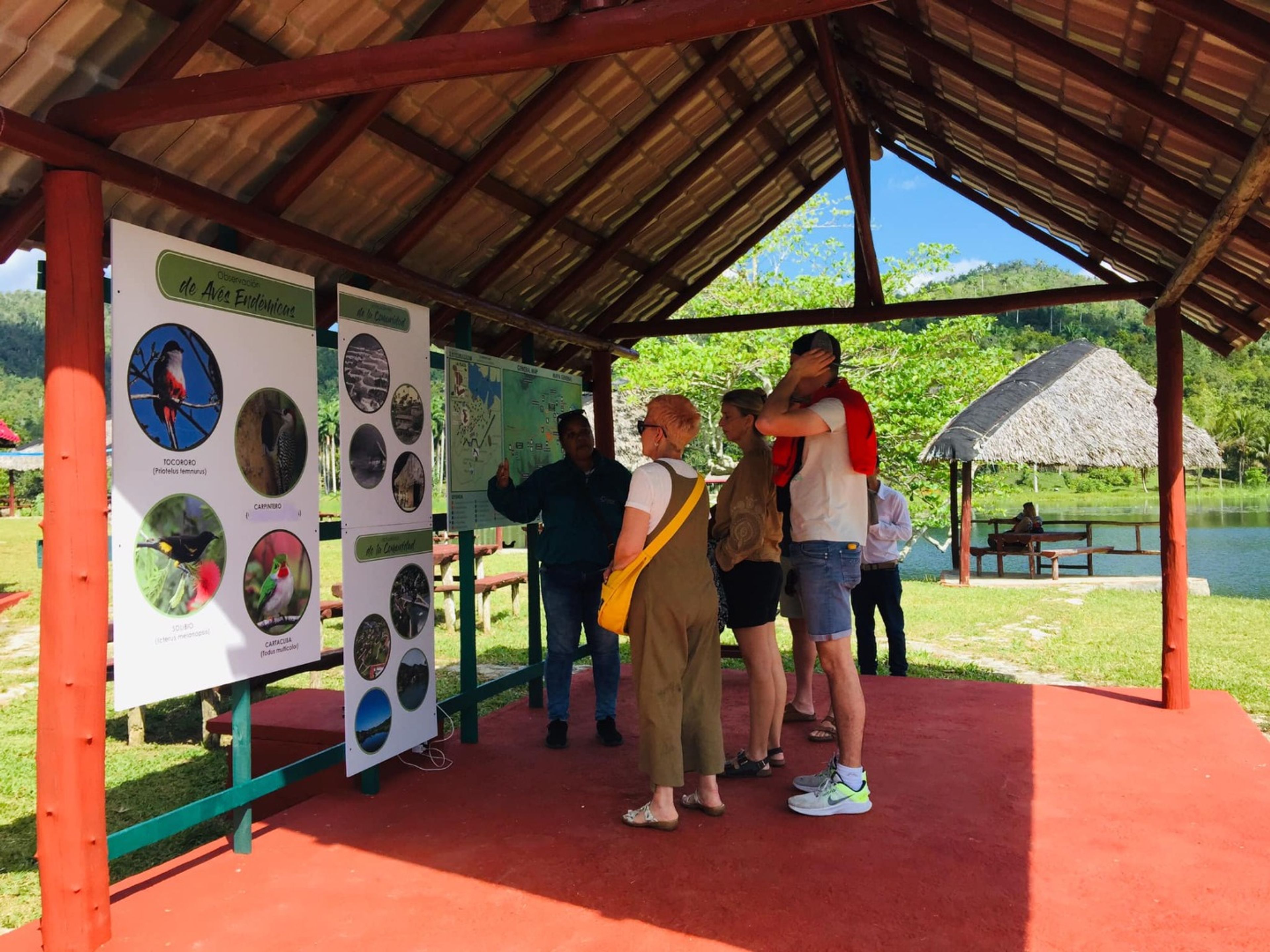 "CHARMING COMBINATIONS: LAS TERRAZAS - SOROA" Tour. Las Terrazas comunity panoramic view, Artemisa, Cuba.