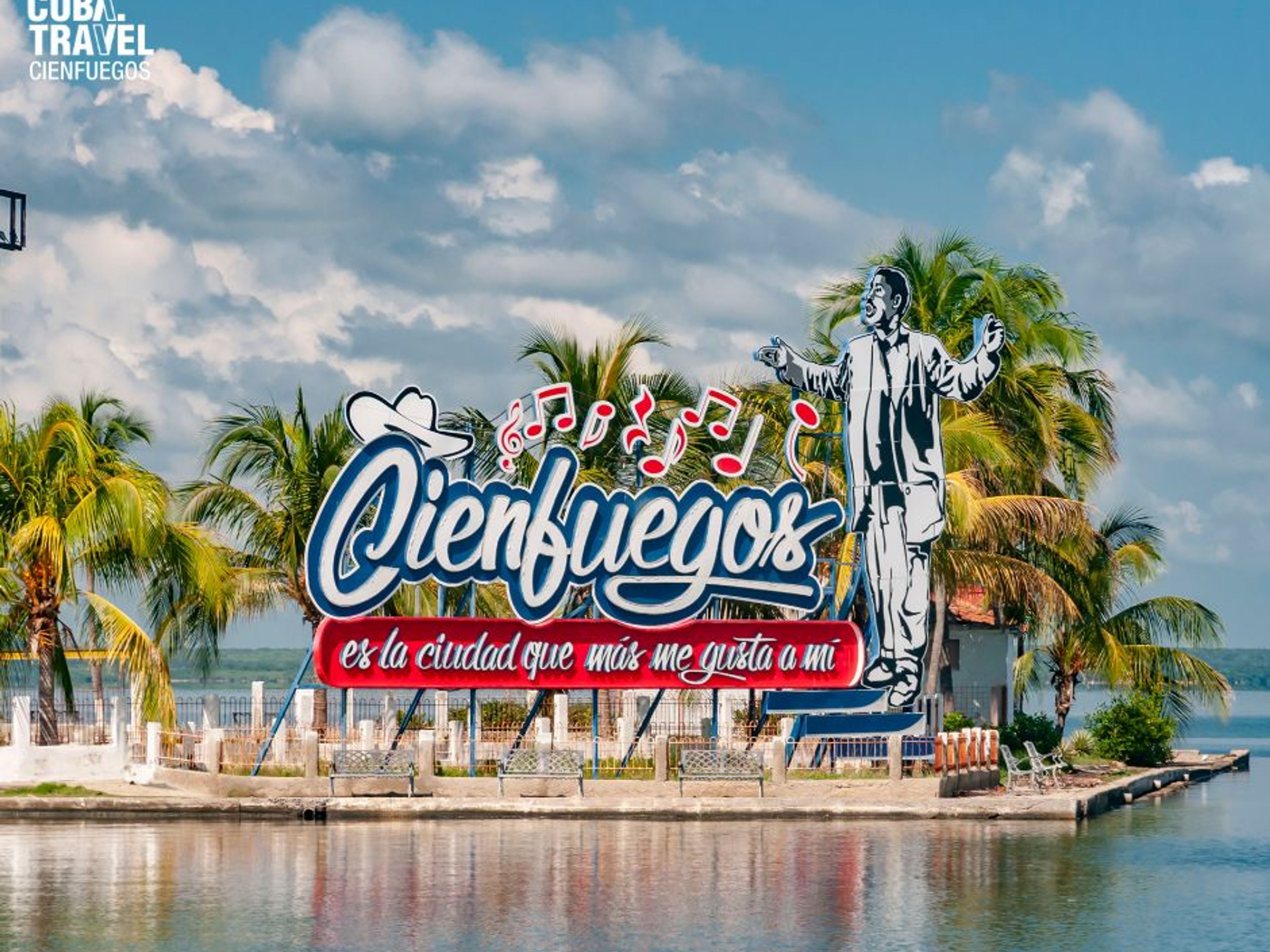 Tour “A CIENFUEGOS“. Cienfuegos city panoramic view, Cienfuegos, Cuba.
