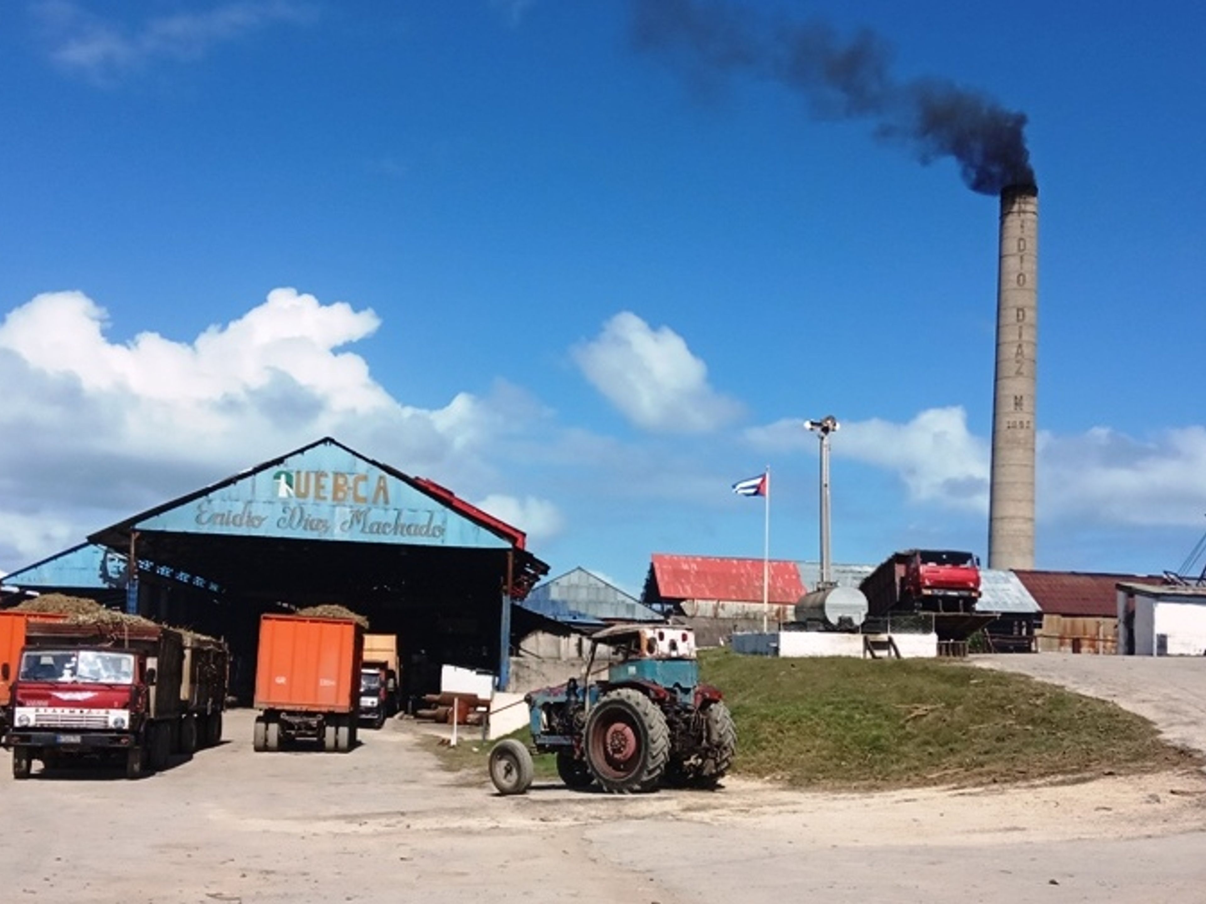 Джип-сафари "КУБА: САХАР, ТАБАК И РОМ". Ceiba Hueca (Campechuela) sugar mill, Granma Cuba