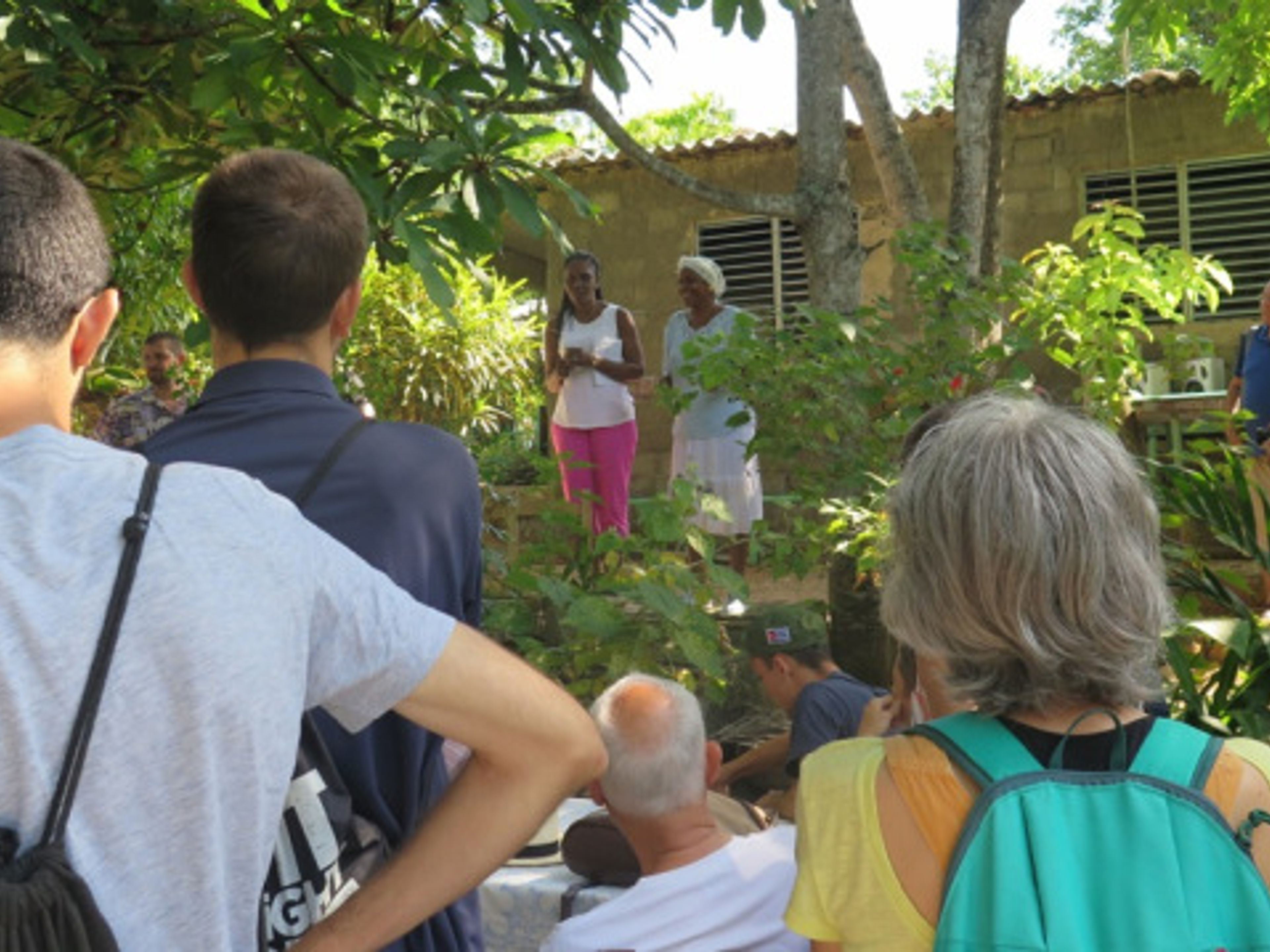 Visite du projet culturel "La montagne et moi". "Visit to the Cultural Project "The Mountain and I