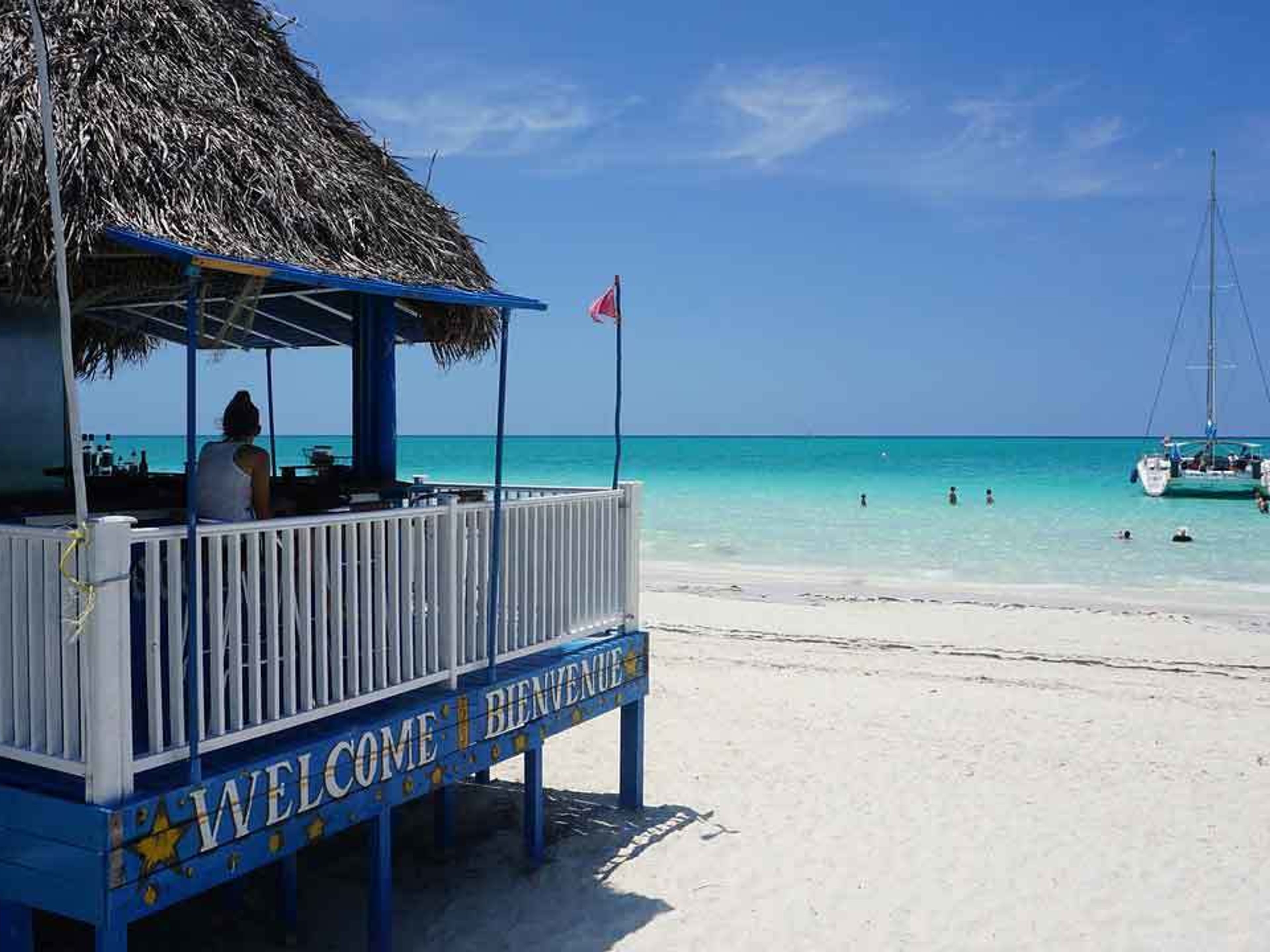 Tour "PLAYA PILAR - CAYO MEDIA LUNA". "PILAR MEDIA LUNA" Tour, Jardines del Rey, Ciego de Ávila, Cuba.