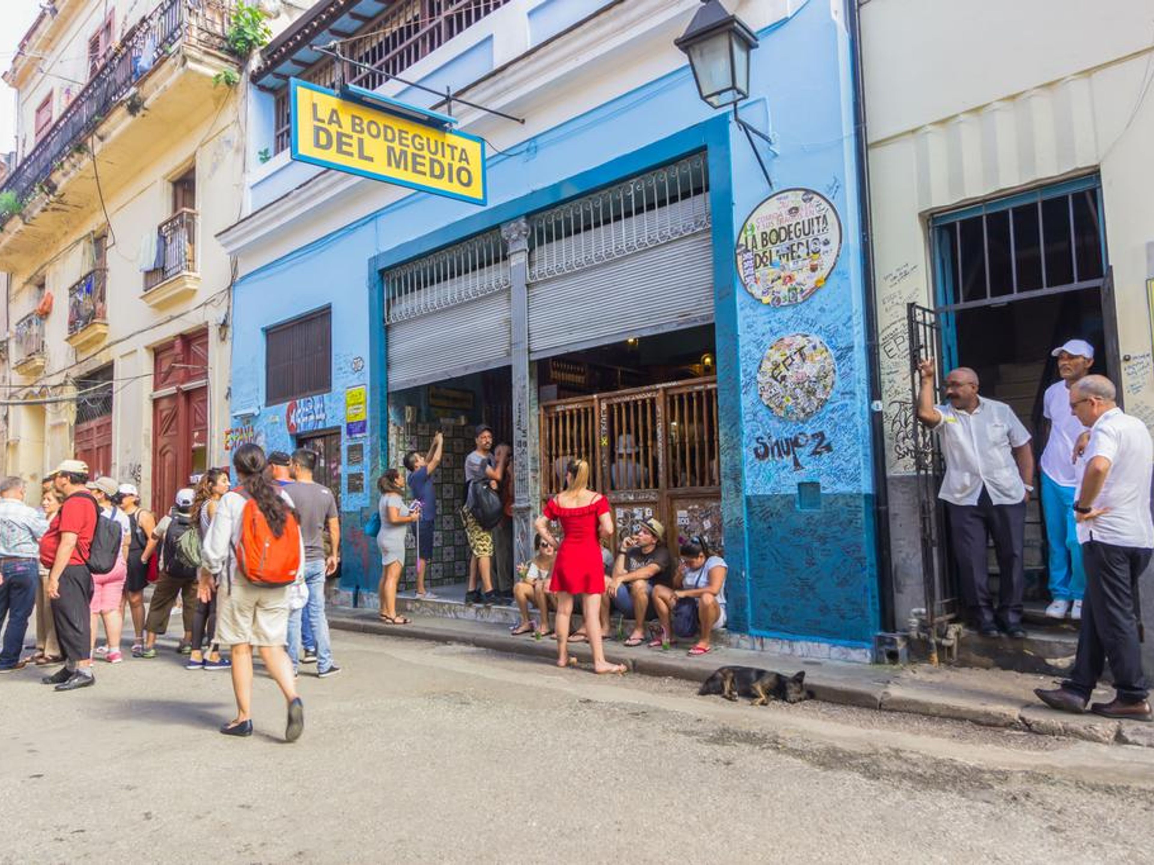 "Ароматы моей Гаваны", Pесторан La Bodeguita del Medio.