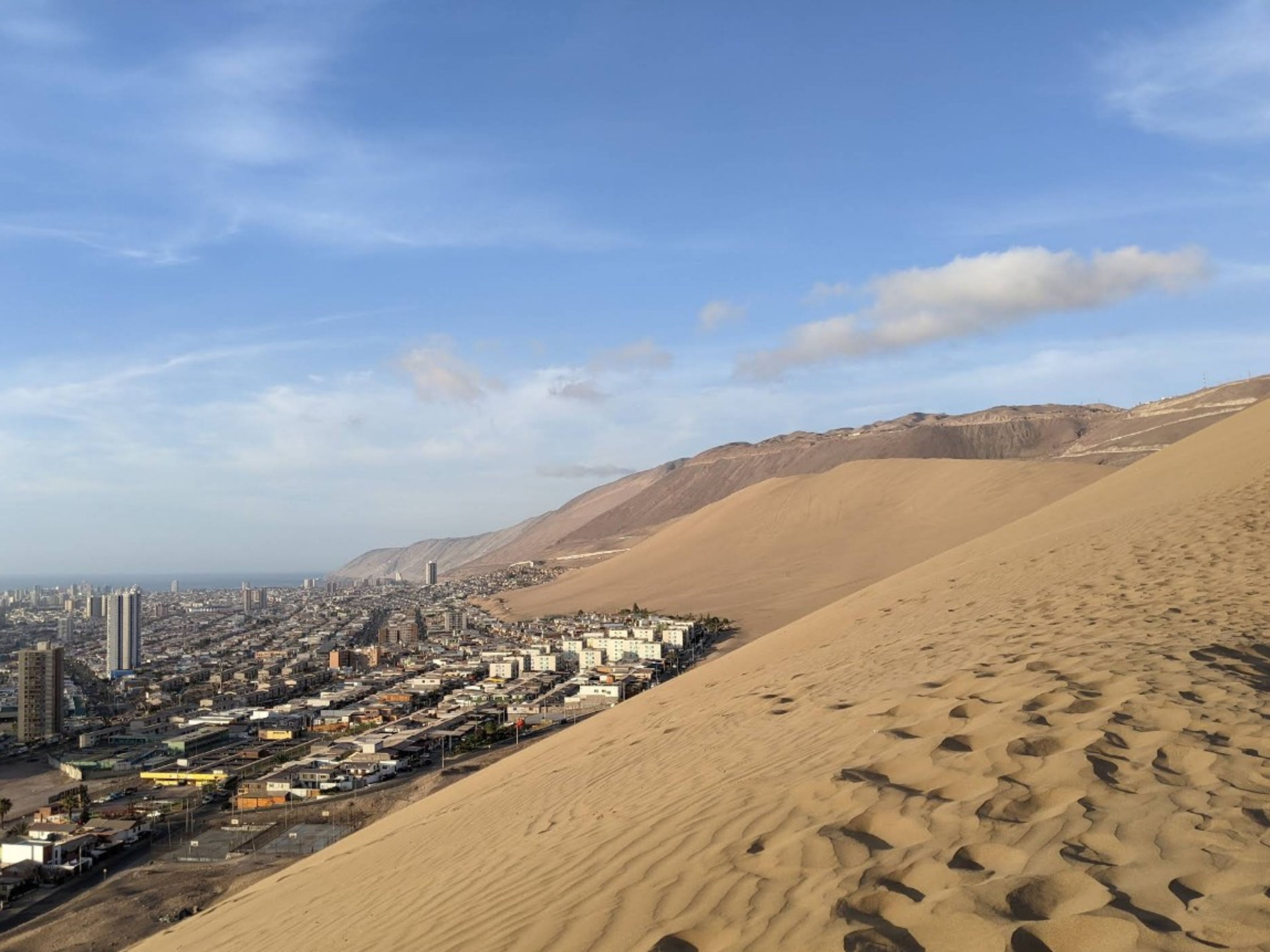 “SANDBOARDEN AUF DER SANDDÜNE CERRO DRAGóN“ Tour. null