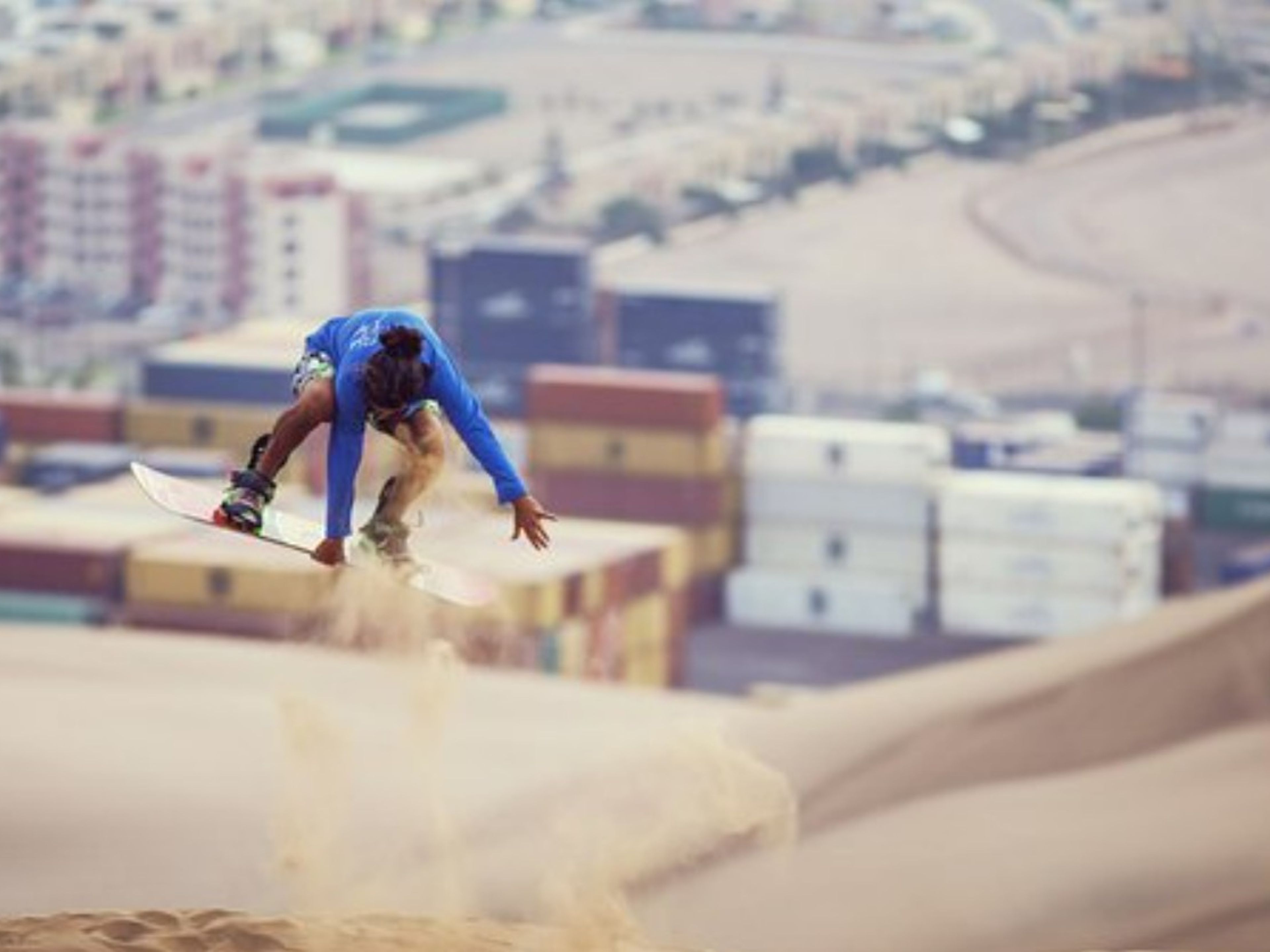 “SANDBOARDEN AUF DER SANDDÜNE CERRO DRAGóN“ Tour