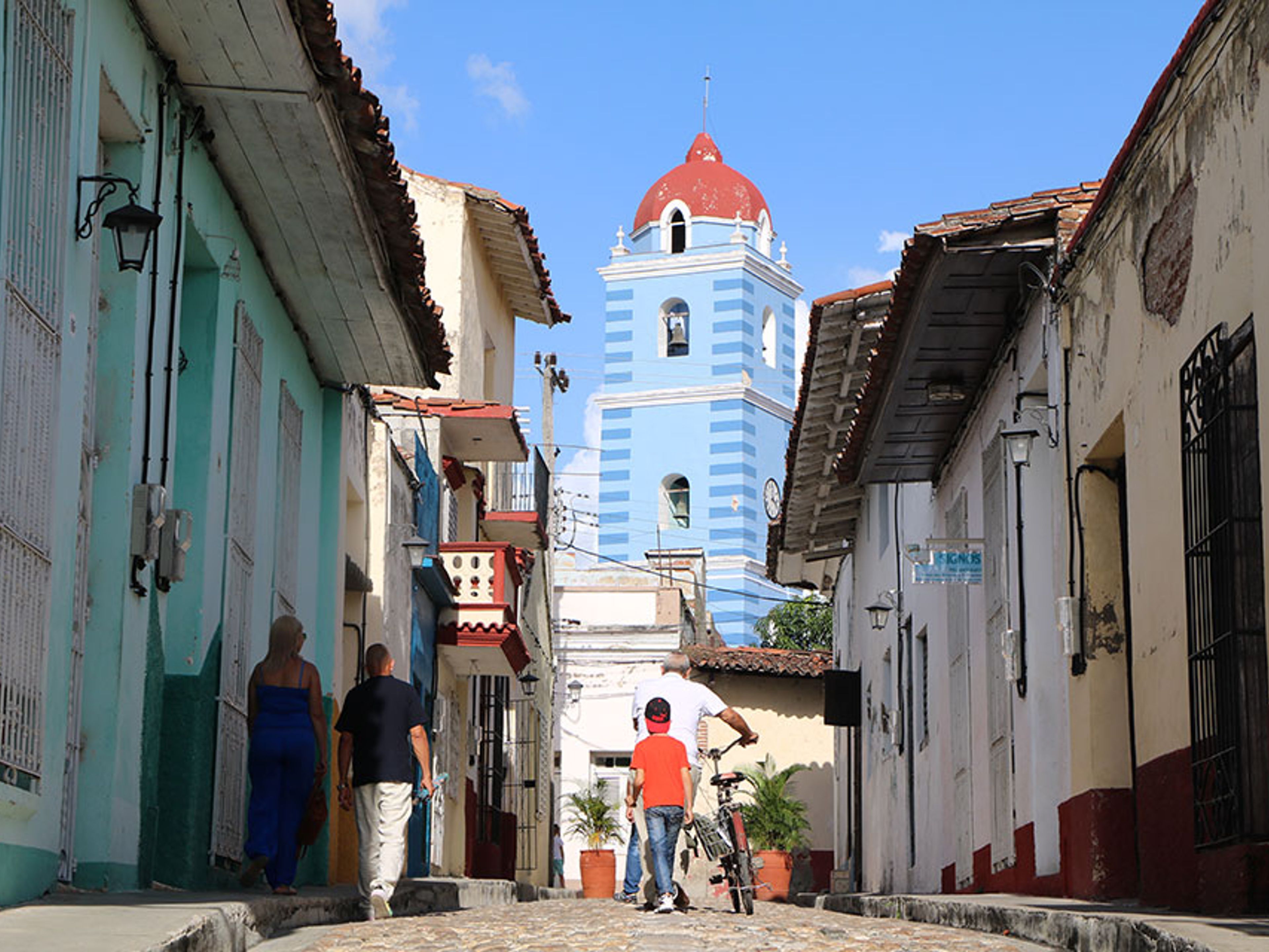 Tour “TRANSFERT À CAYO COCO (ALLER SEULEMENT) + 2 HEURES DE CITY TOUR À SANCTI SPÍRITUS“. Sanctí Spíritus city panoramic view, Sancti Spírkitus, Cuba.