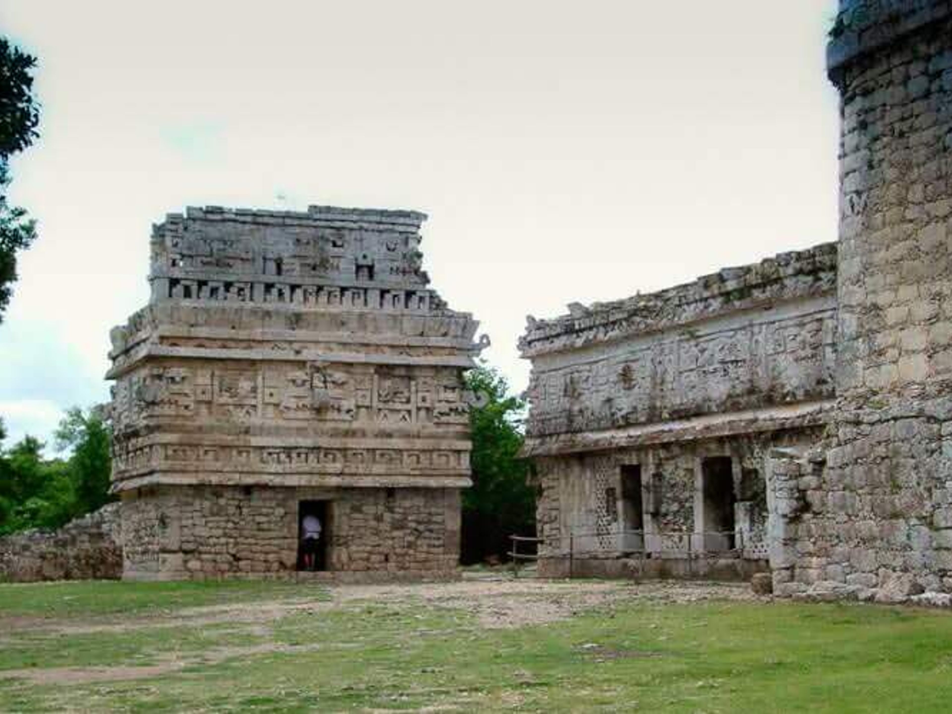 "Chichén Itzá vanuit Riviera Maya" Tour. "La Iglesia" in the Las Monjas complex. Chichen Itza Archaeological Zone, Cancun, Mexico.