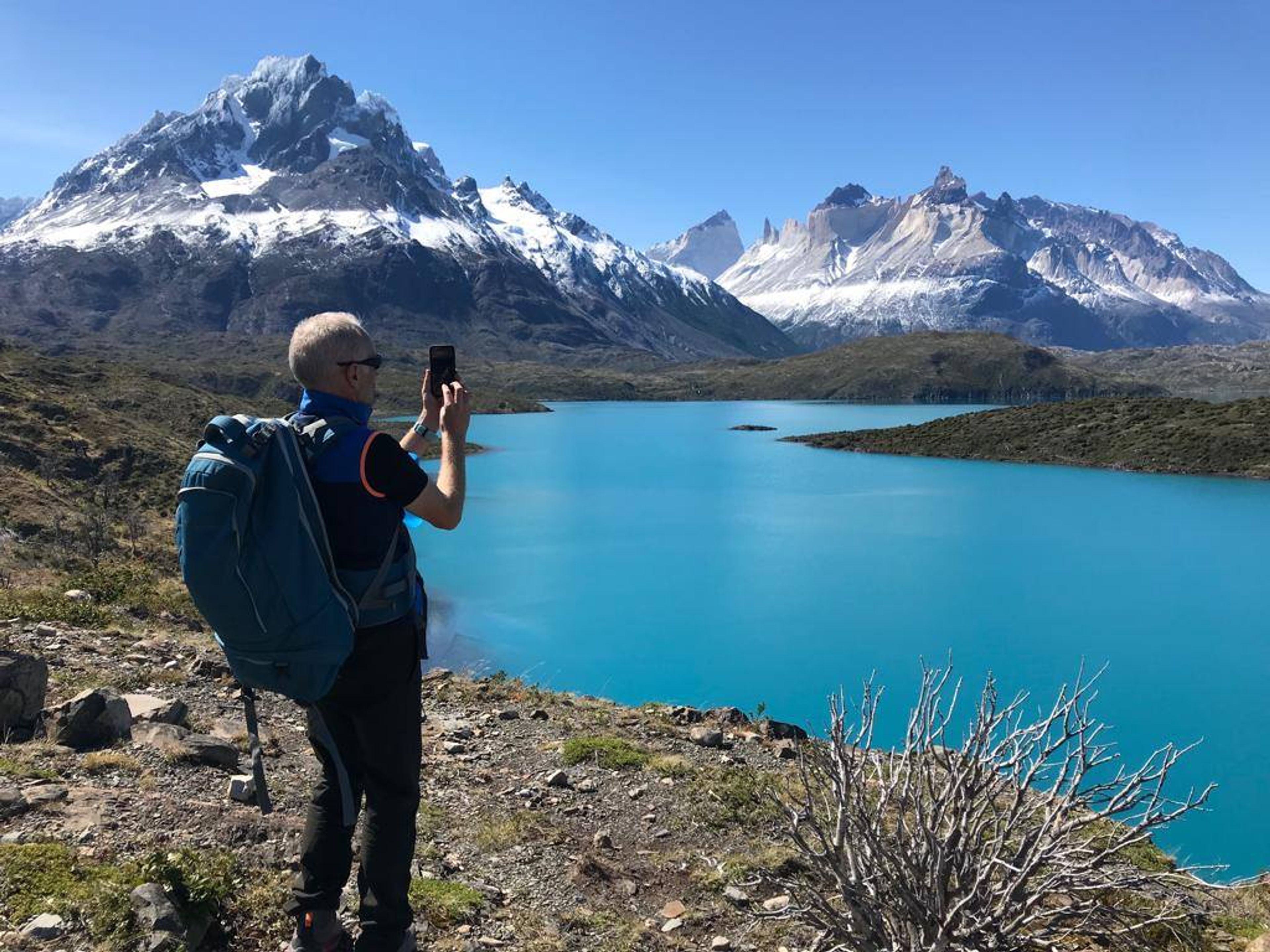 Tour "JOURNÉE COMPLÈTE À PARC NATIONAL TORRES DEL PAINE". TORRES DEL PAINE NATIONAL PARK panoramic view, Puerto Natales, Chile. 