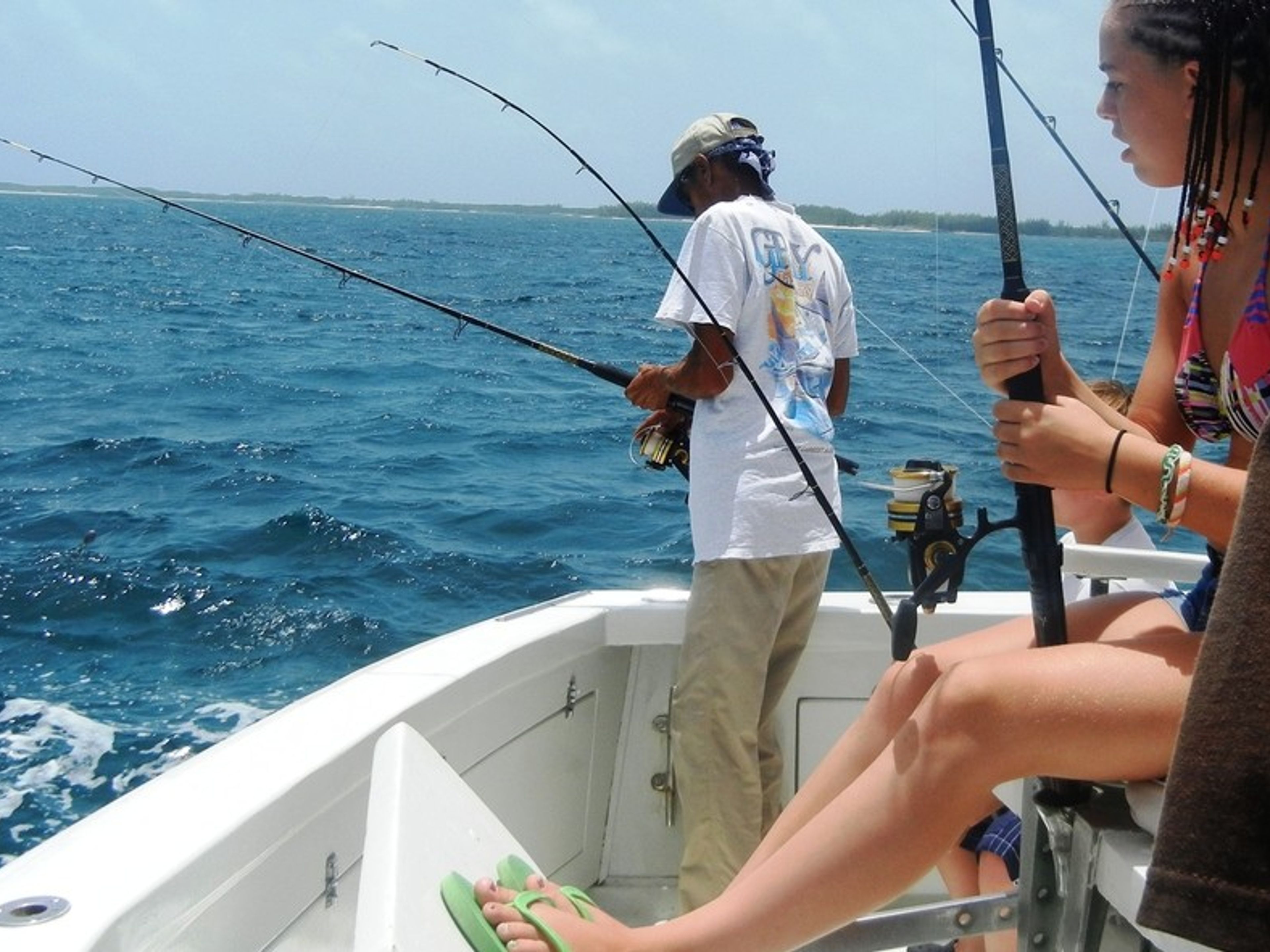 “BOTTOM FISHING IN HAVANA” Tour. Bottom fishing tour in Marina Hemingway, Havana, Cuba.