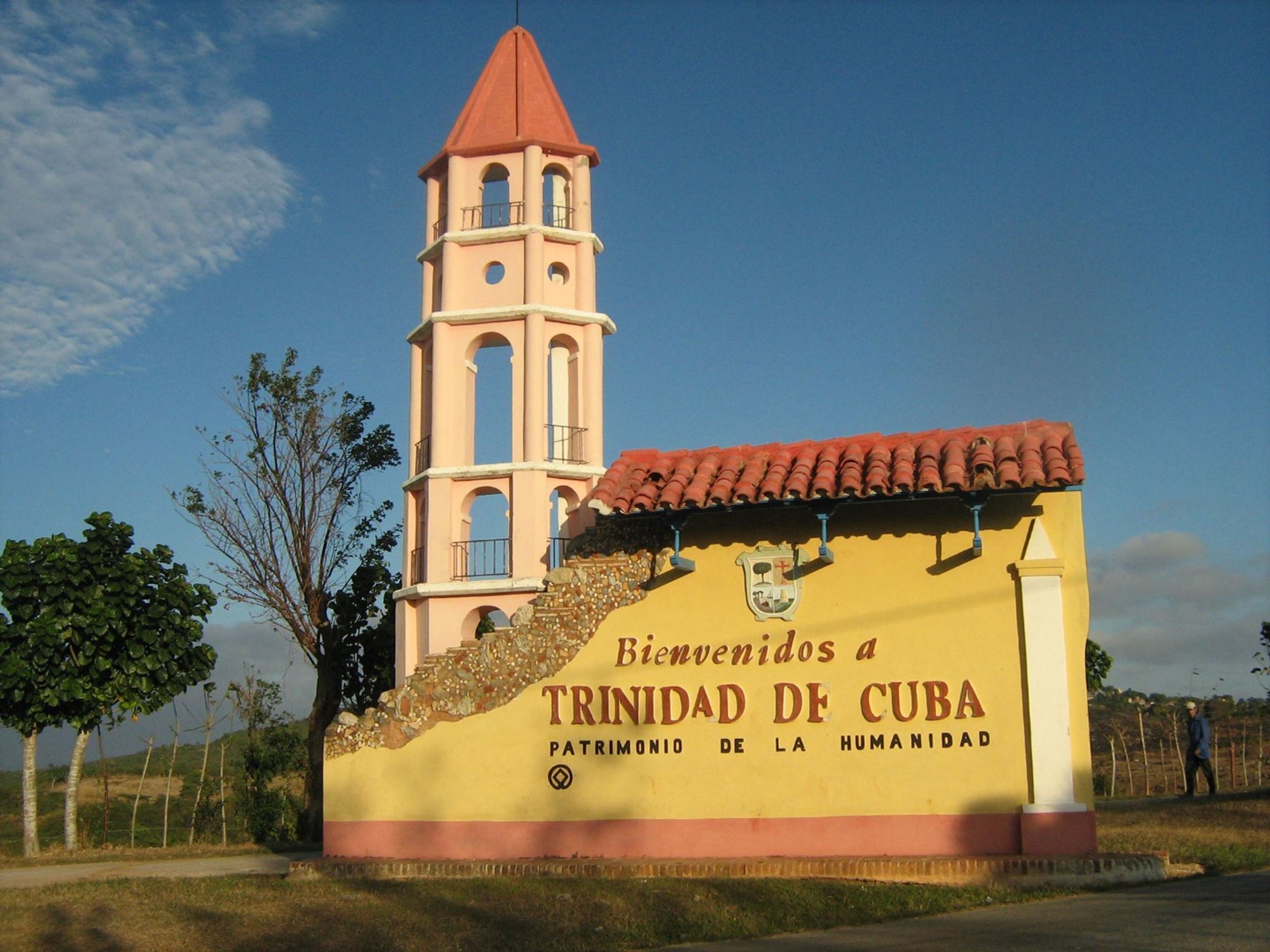 Excursão com pernoita “SANTA CLARA - CIENFUEGOS - TRINIDAD - TOPES DE COLLANTES”. Trinidad Old city panoramic view, Sancti Spiritus, Cuba.