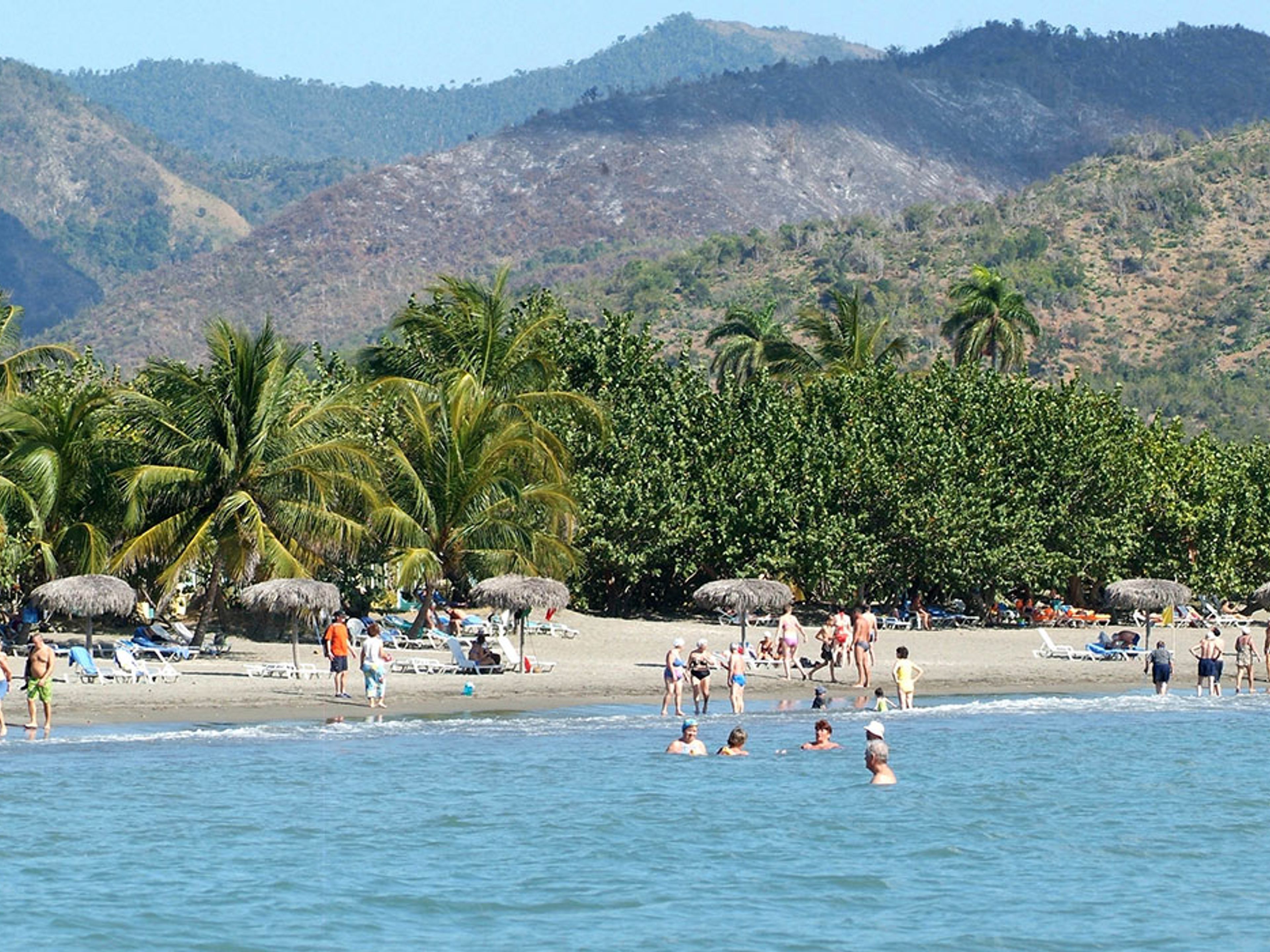 "Open sea from Marea del Portillo" Tour. Panoramic View of Marea del Portillo Beach  "Open sea" from Marea del Portillo Tour