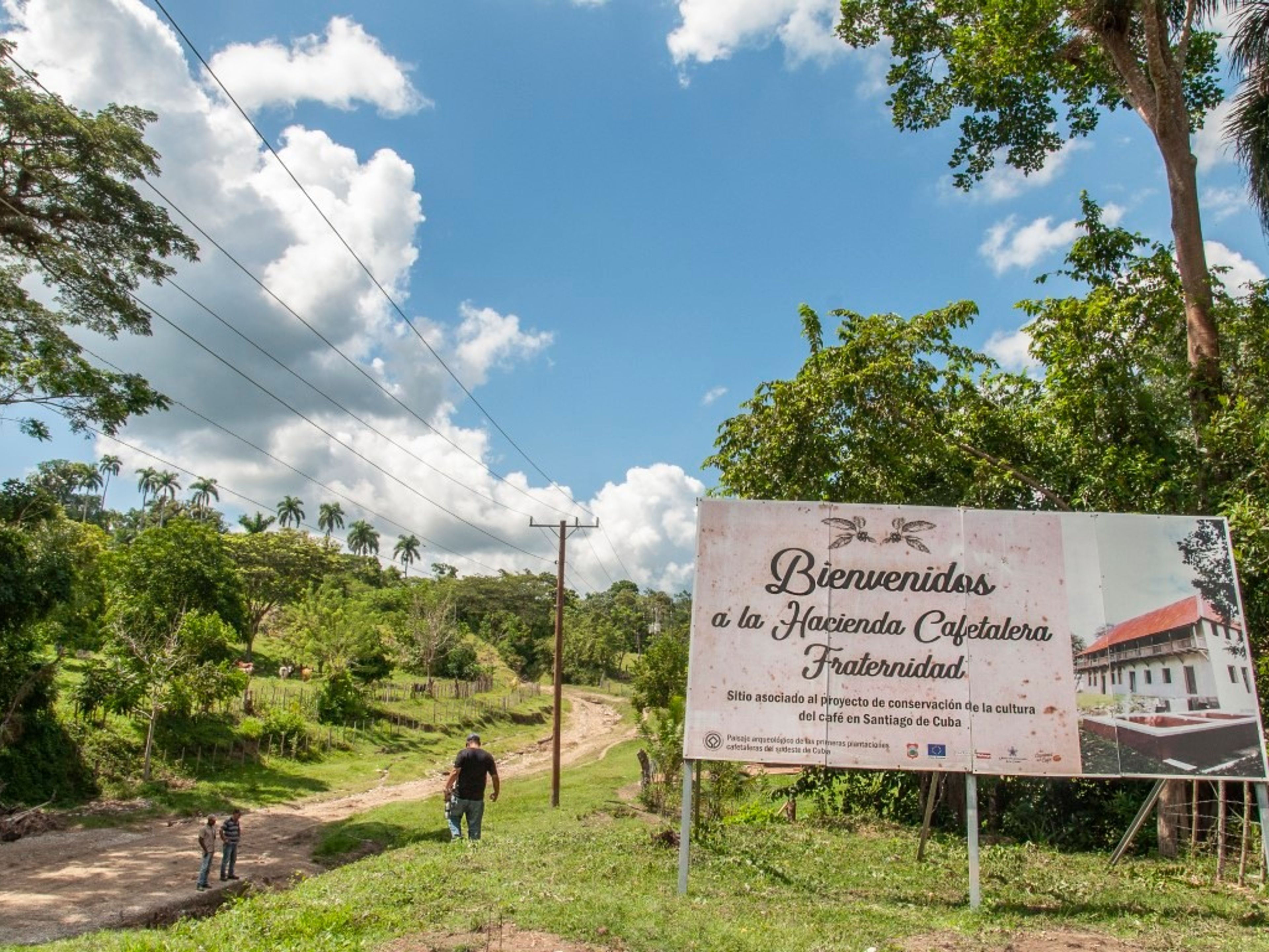 Jeep Safari "FRATERNIDAD POR  UN DÍA". Ruins of the Fraternidad coffee plantation, Santiago de Cuba, Cuba.
