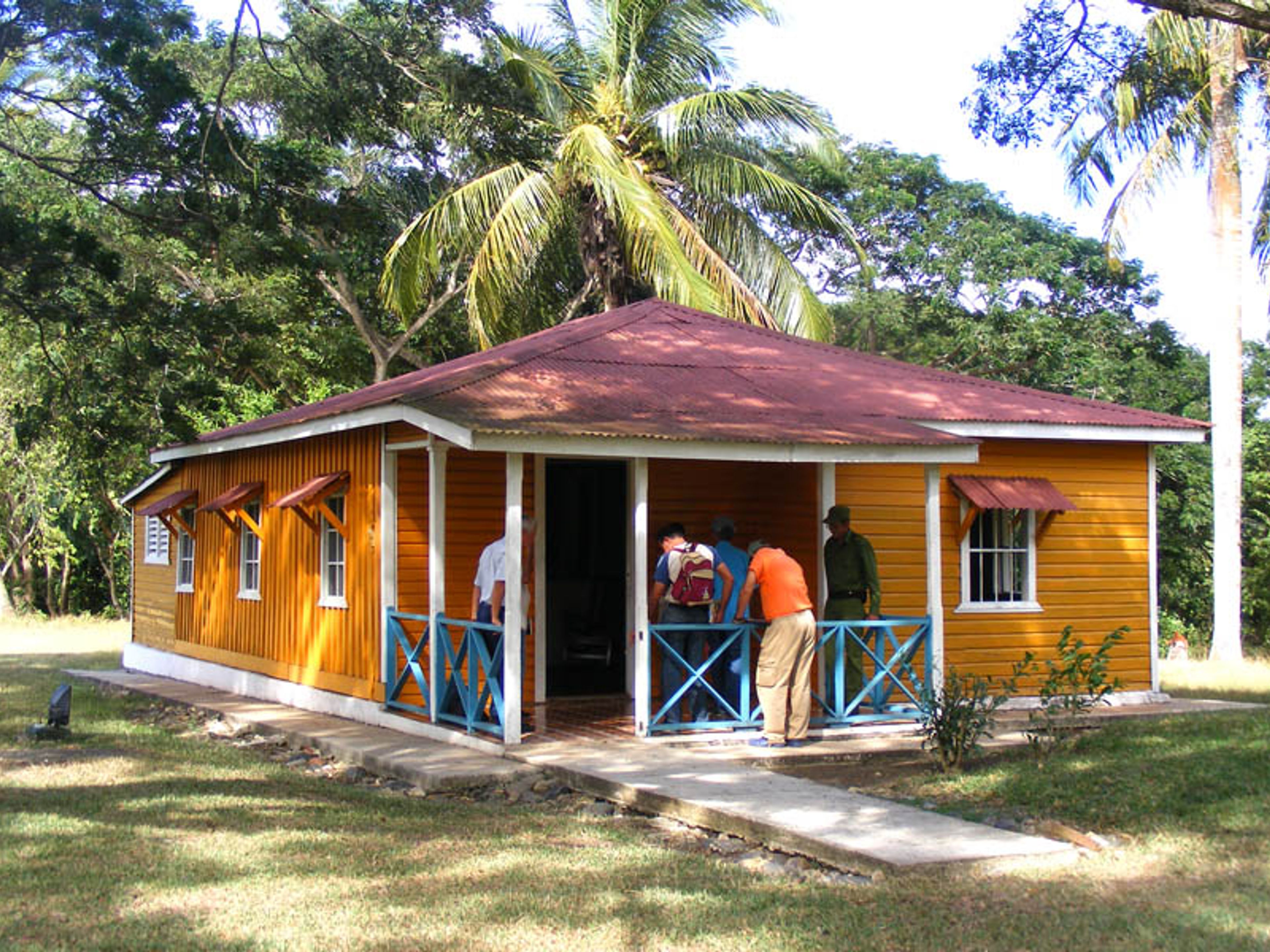Tour "VISITE DU SITE HISTORIQUE DE BIRÁN". The Birán Historic Site panoramic view, Marcane, Holguín, Cuba.