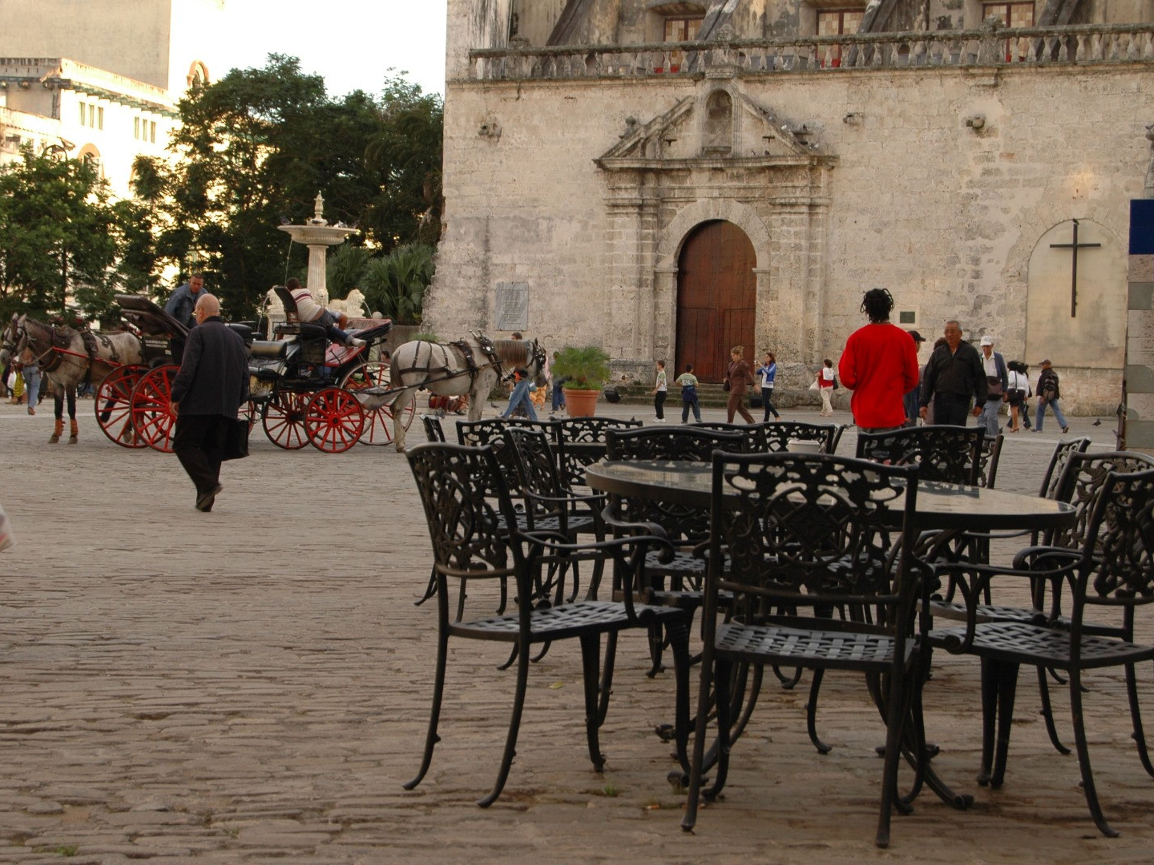 "HAVANA OVERNIGHT" Tour. San Francisco de Asis square, Havana, Cuba
