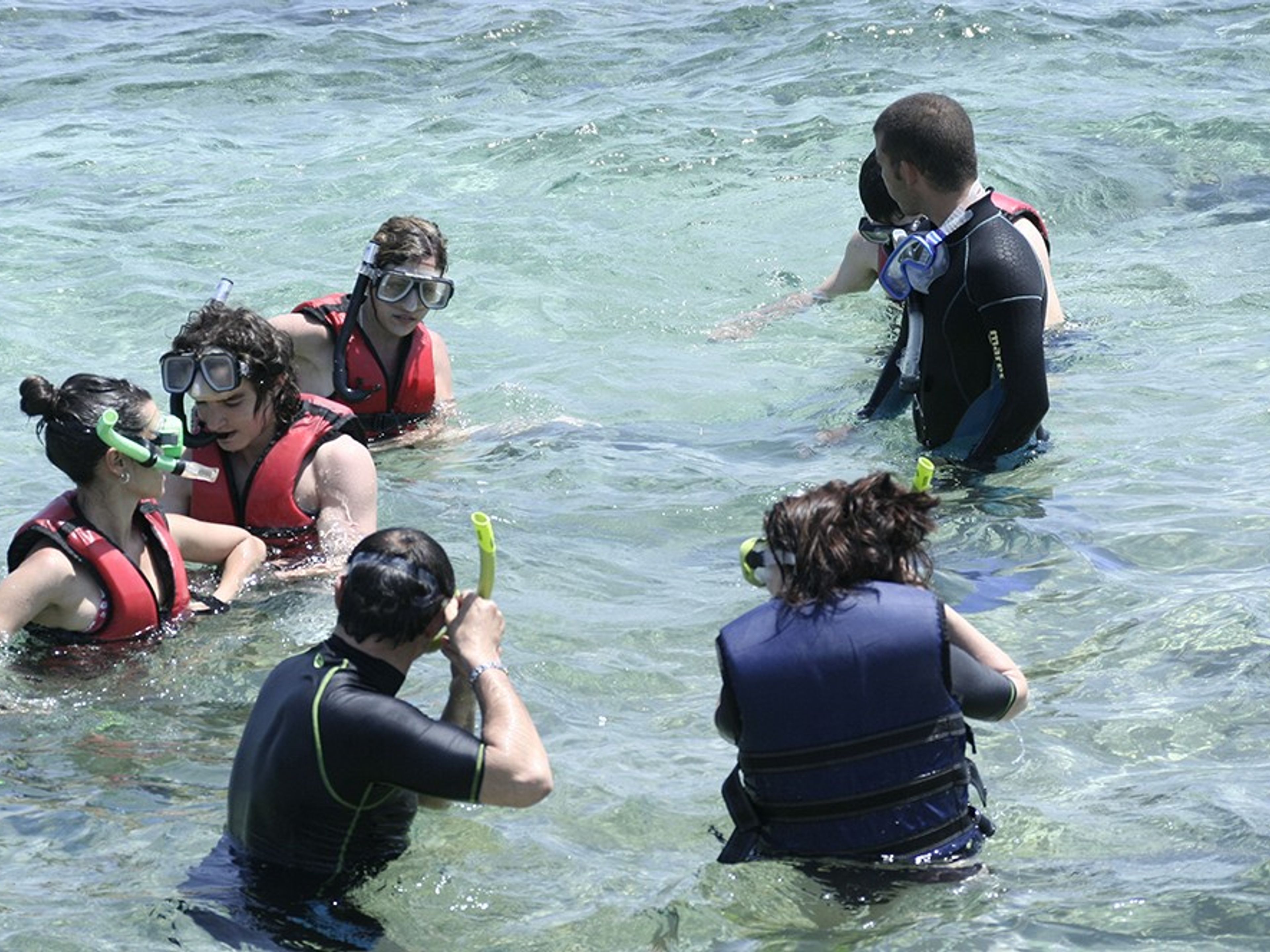 Excursão "SNORKELING EM PLAYA CORAL - CAVERNA DE SATURNO". Snorkeling at Playa Coral, Matanzas, Cuba.