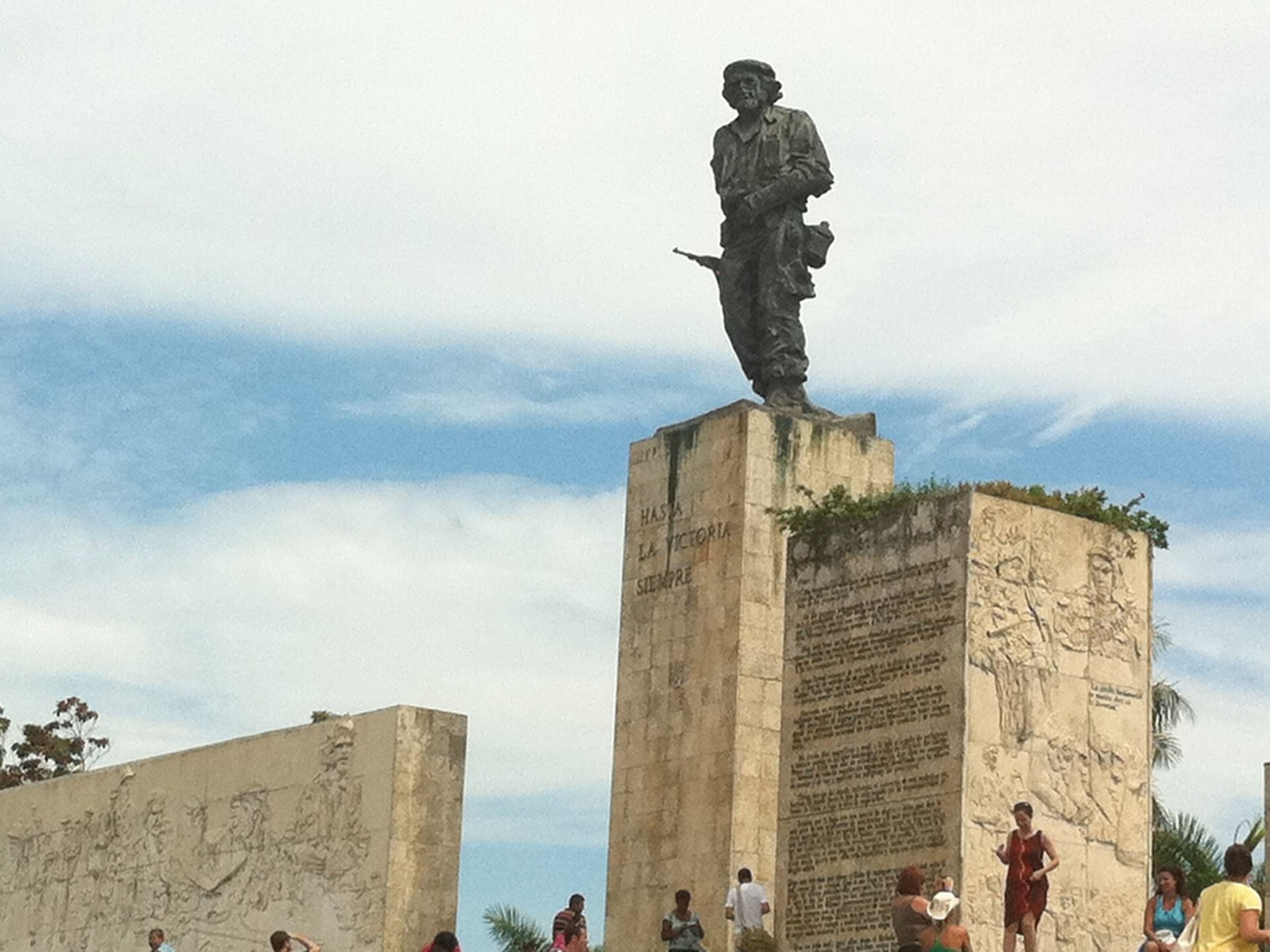 Jeep Safari "2 CITTÀ IN CUI PERNOTTARE". Ernesto Che Guevara monument panoramic view, Santa Clara, Villa Clara, Cuba.