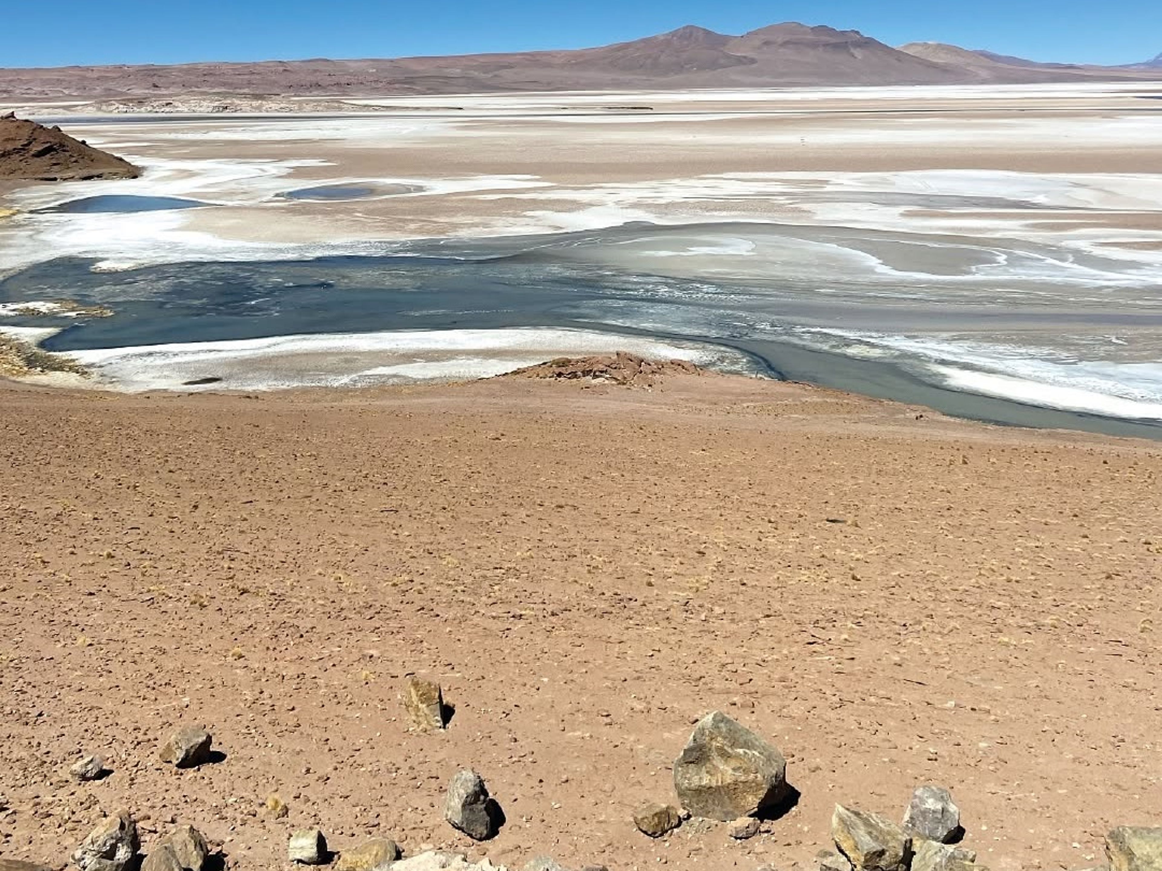 "GANZTAGESTOUR ROUTE DER SALZSEEN" Tour. "FULL DAY SALT FLATS ROUTE" Tour, San Pedro de Atacama, Chile. 