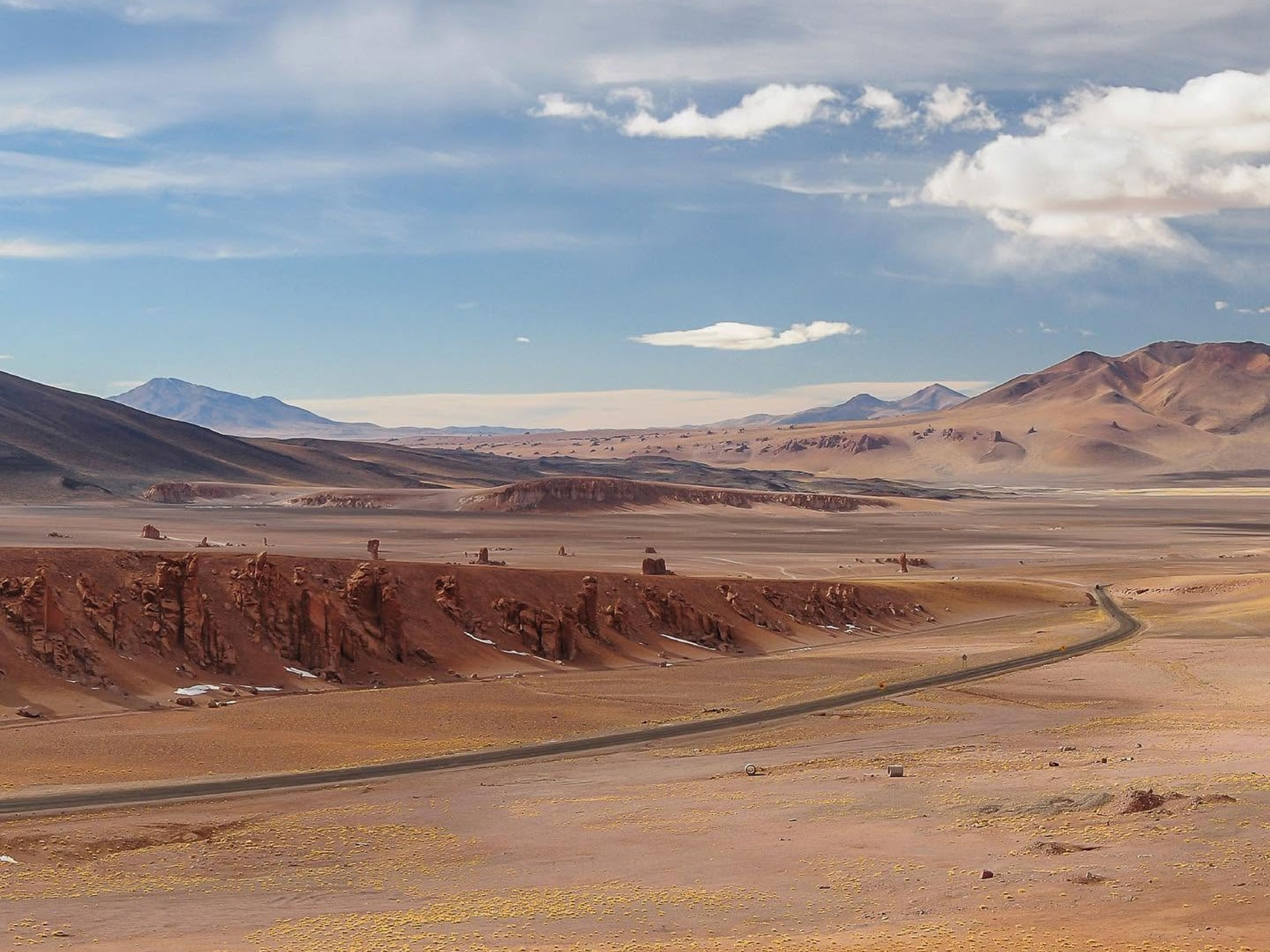 "GANZTAGESTOUR ROUTE DER SALZSEEN" Tour. "FULL DAY SALT FLATS ROUTE" Tour, San Pedro de Atacama, Chile. 